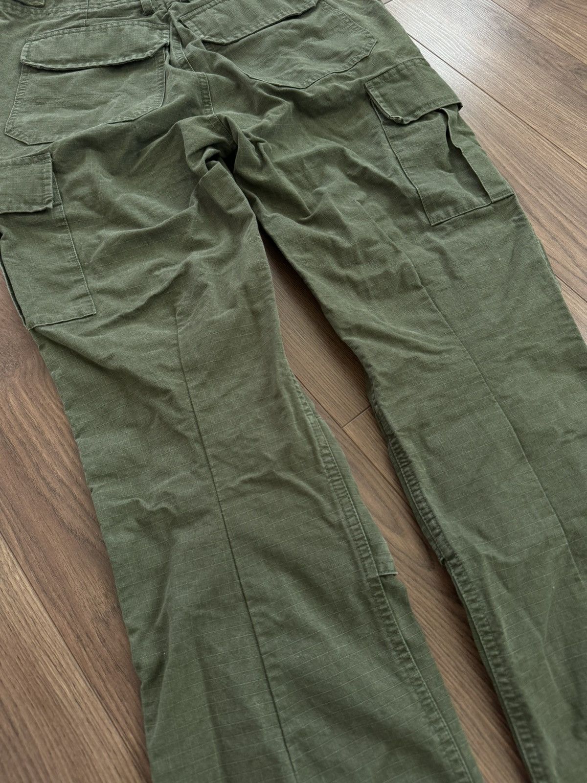 Balenciaga Balenciaga Slim Cargo Khaki Pants 46 Size US 30 / EU 46 - 12 Thumbnail