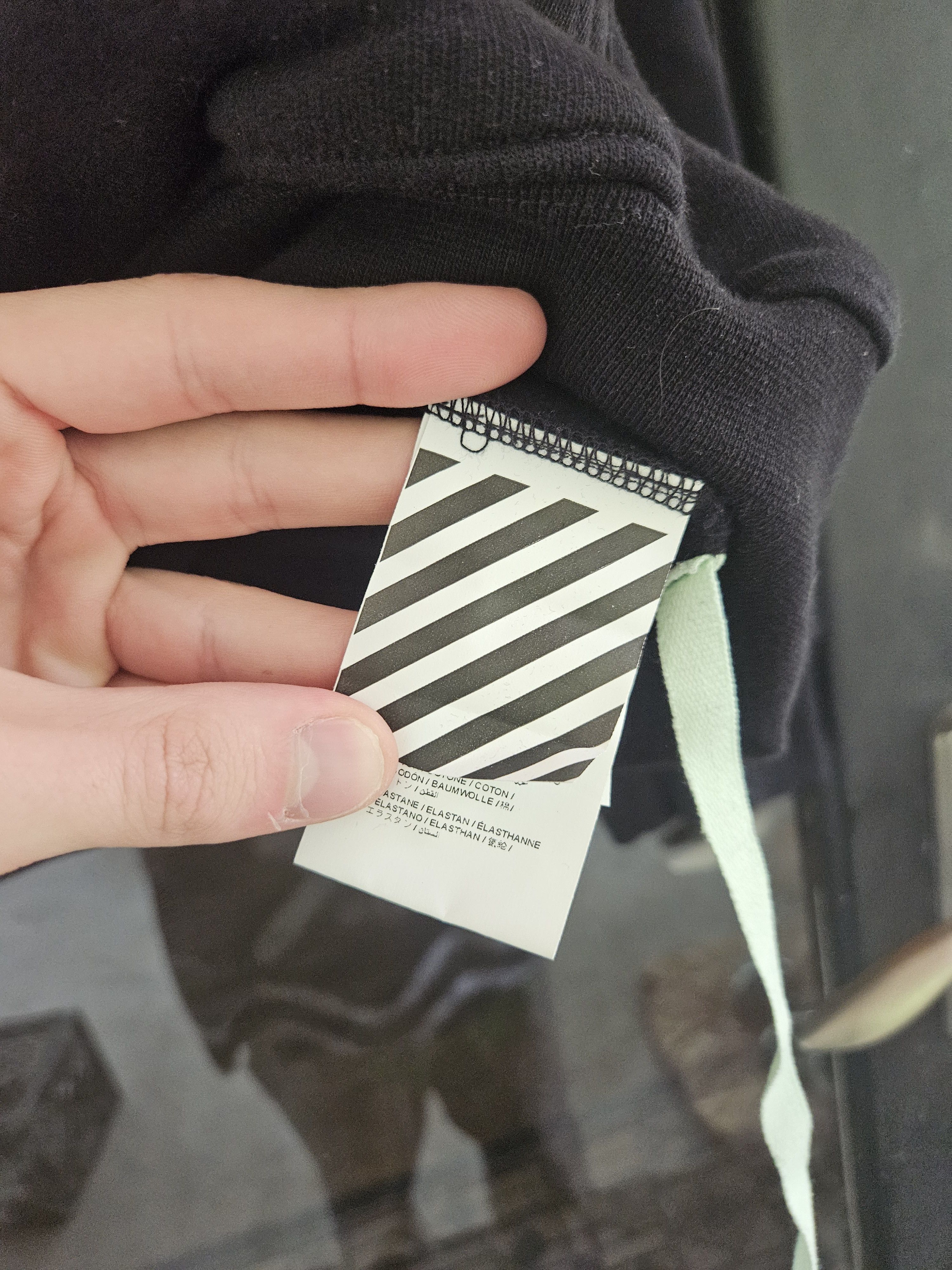 Off-White Off White Panther Logo Russian Script Black Hoodie Size US M / EU 48-50 / 2 - 9 Thumbnail