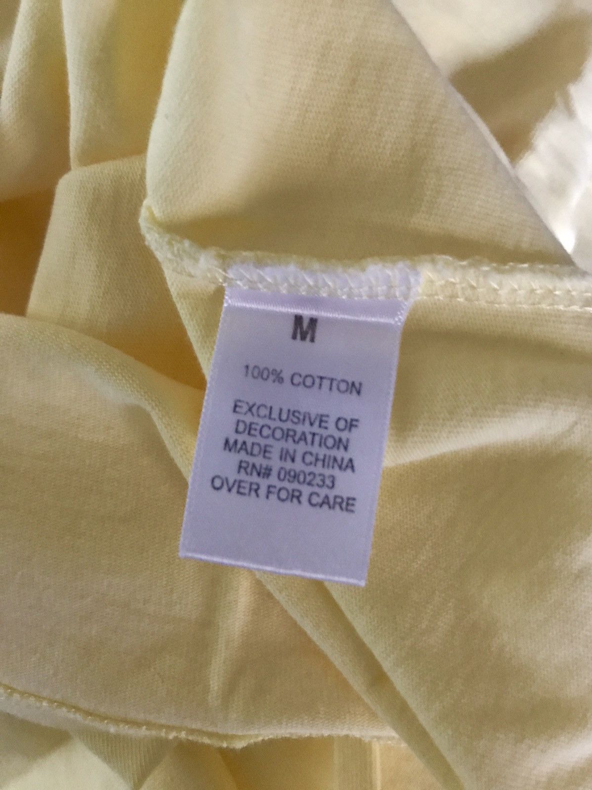 Essentials 2019 Essentials Lemonade Tee Size US L / EU 52-54 / 3 - 6 Thumbnail
