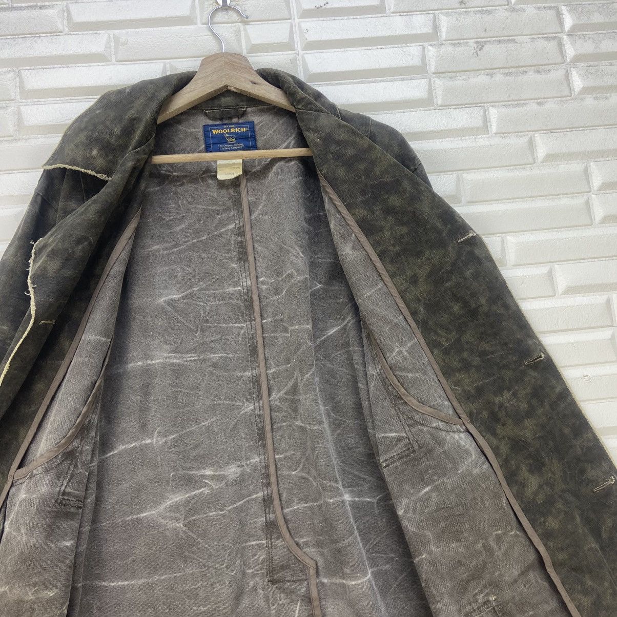 Woolrich Woolen Mills Vtg Woolrich Camouflage Distressed Double Breasted Jacket Size US M / EU 48-50 / 2 - 22 Thumbnail