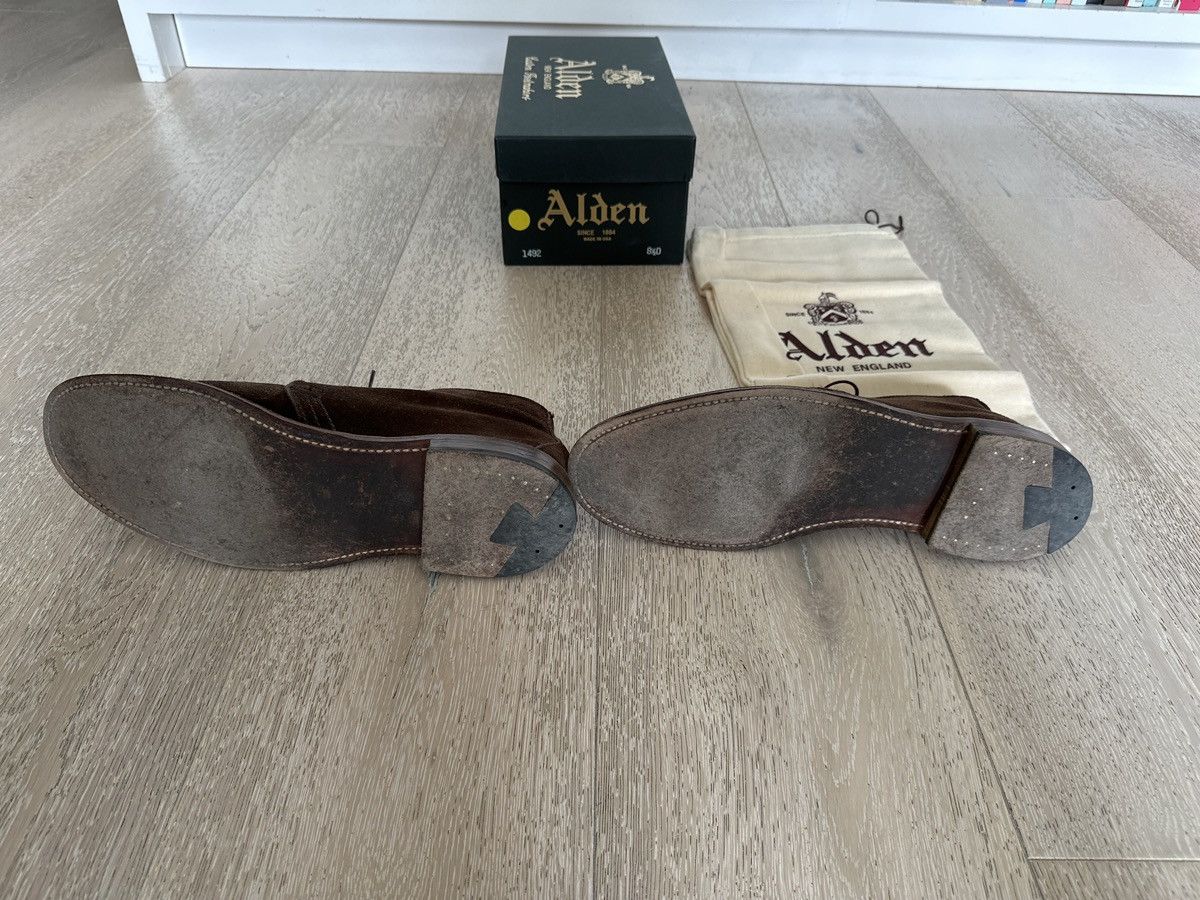 Alden Alden unlined suede chukka boots chocolate brown Size US 8.5 / EU 41-42 - 2 Thumbnail