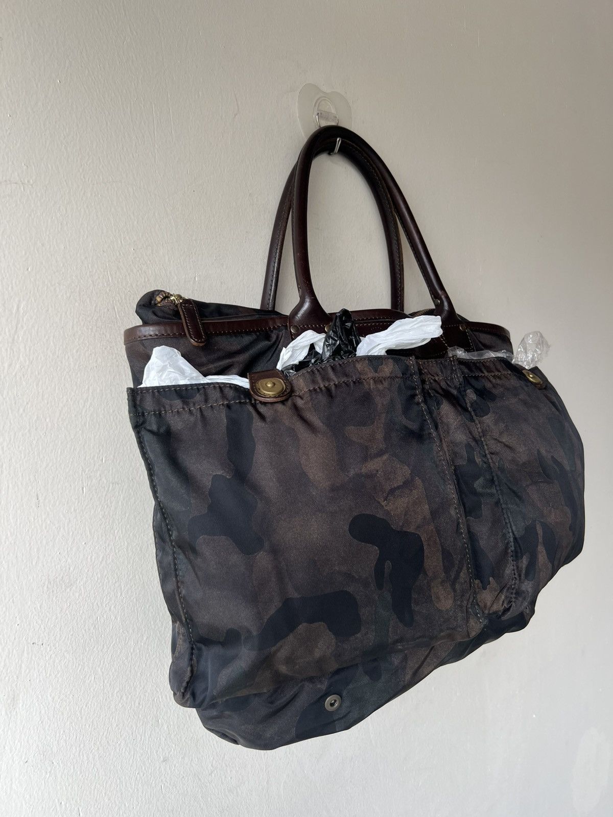 Felisi Felisi Italy Military Cargo Camouflage Tote Bag Size ONE SIZE - 18 Thumbnail