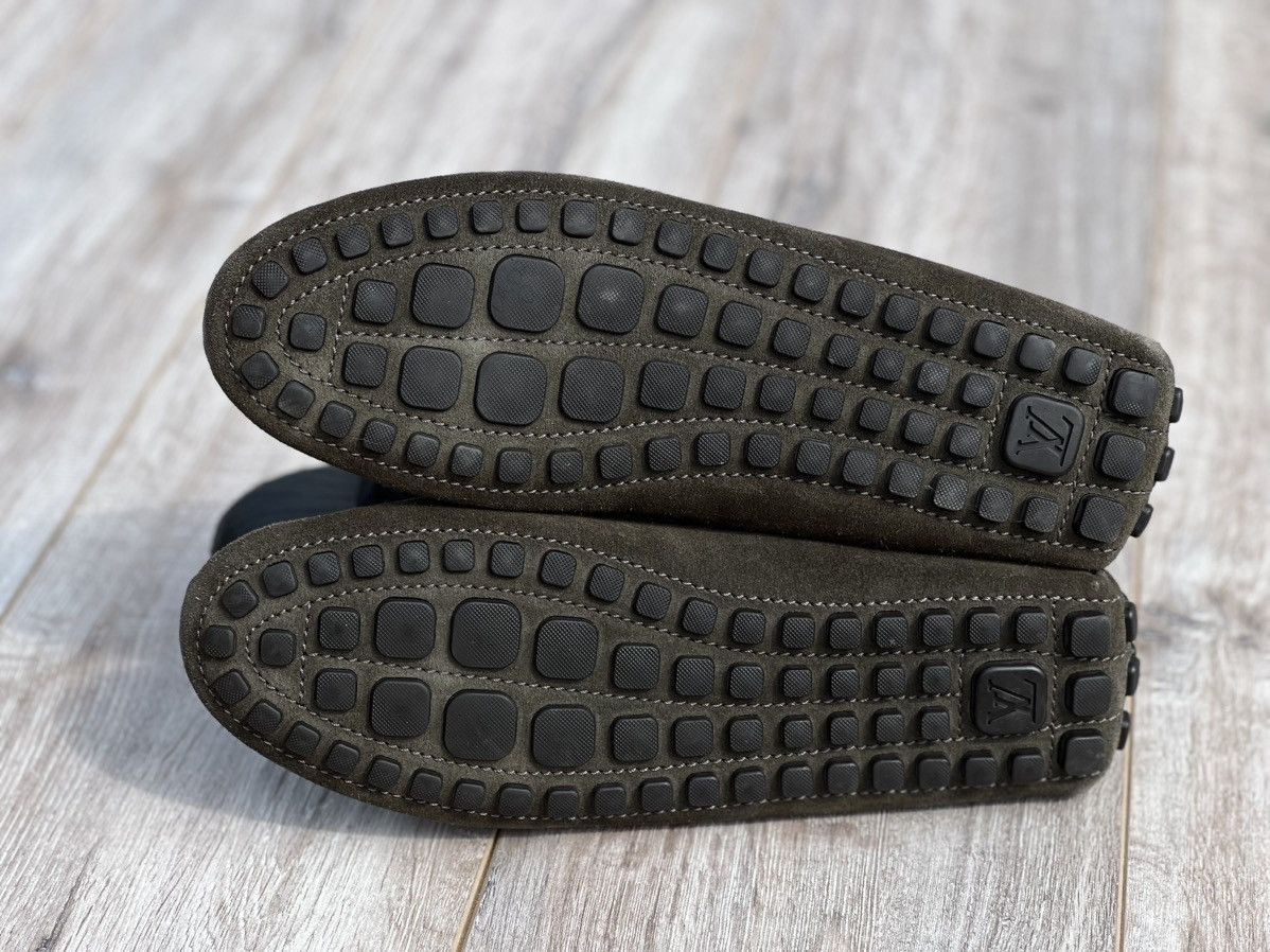 Car Shoe × Louis Vuitton Louis Vuitton Arizona Driving Moccasin Navy Size US 8.5 / EU 41-42 - 7 Thumbnail