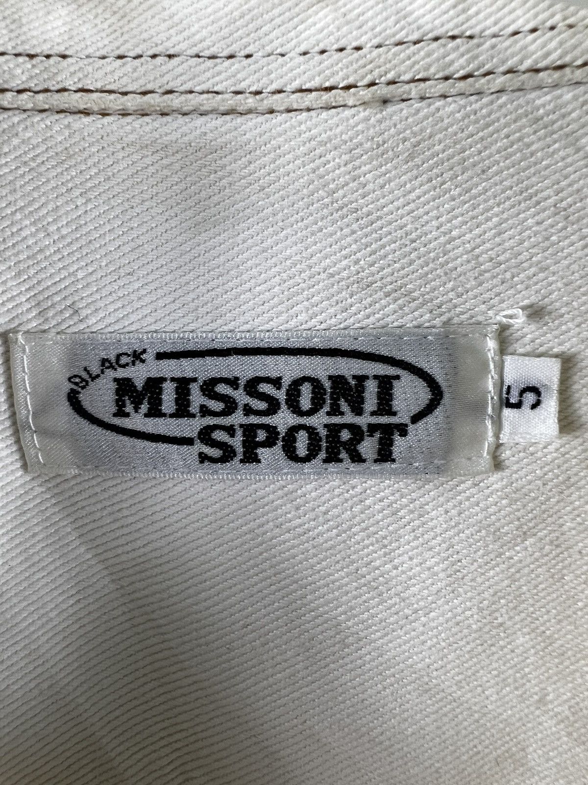 Missoni 🔥 Luxury MISSONI SPORT Denim shirt distressed Size US M / EU 48-50 / 2 - 7 Thumbnail