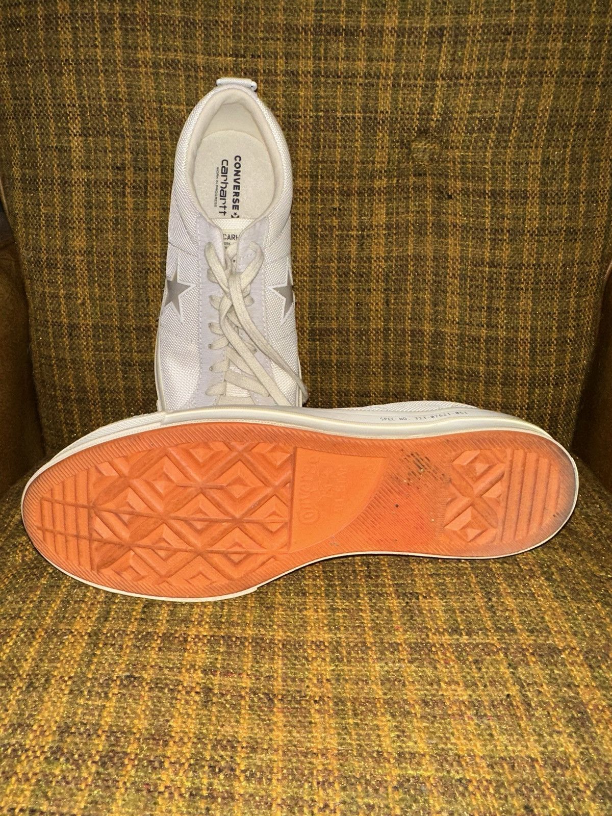 Carhartt × Converse Converse One Star x Carhartt Ox WIP Streetwear Grail Size US 9.5 / EU 42-43 - 2 Thumbnail
