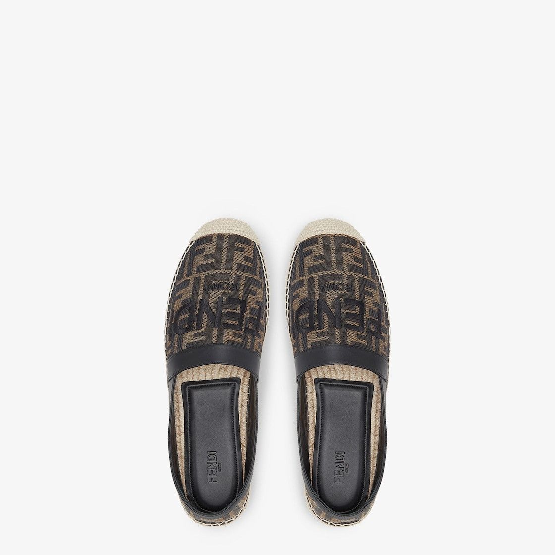 Fendi o1s1wg111025 Espadrilles in Black Size US 11 / EU 44 - 1 Thumbnail