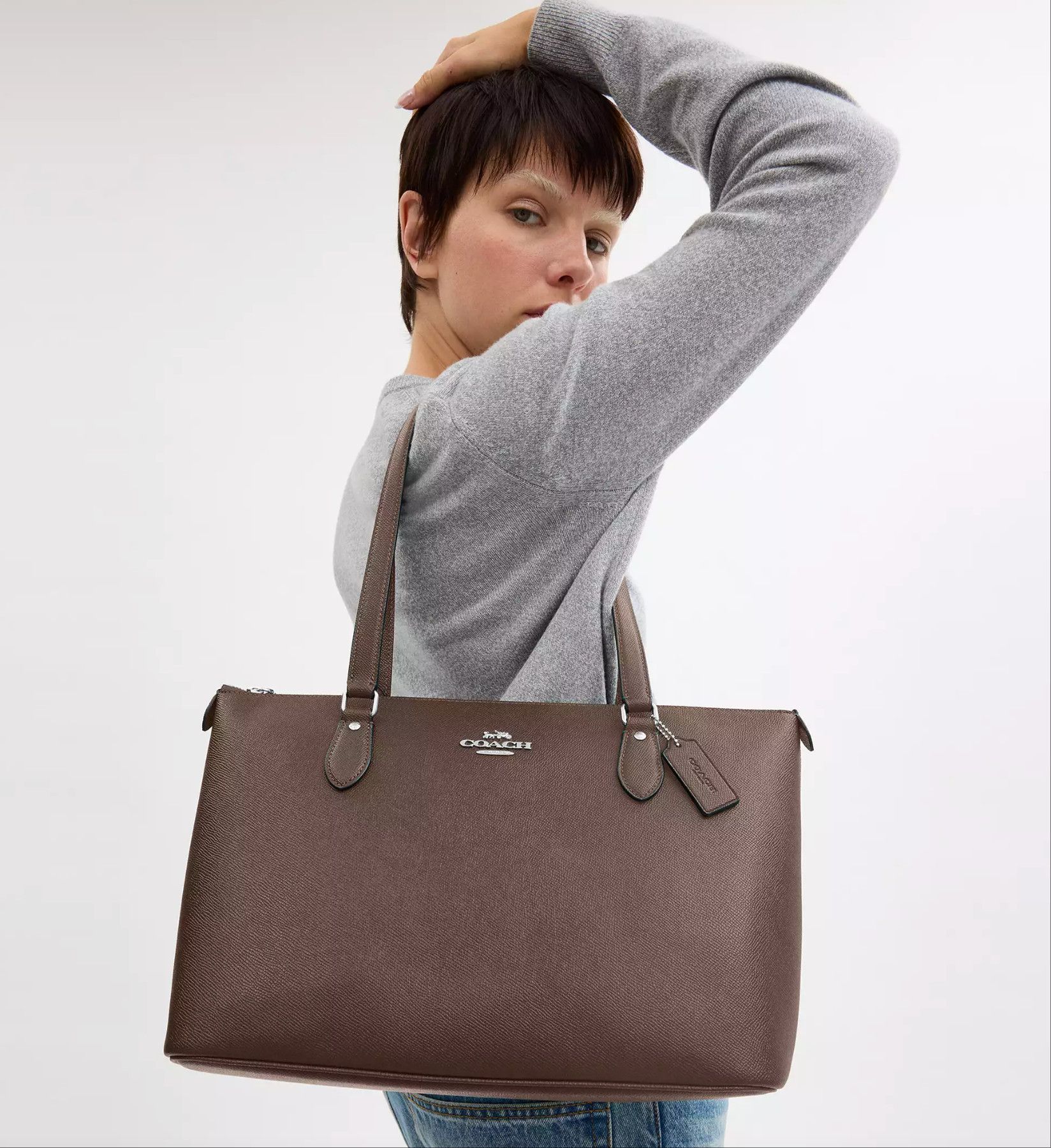 Coach Gallery Tote Bag CV402 Size ONE SIZE - 2 Thumbnail