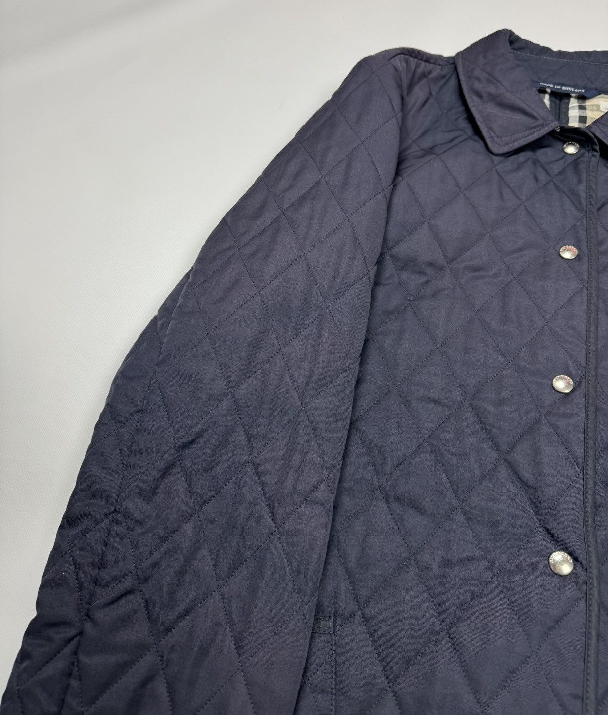 Burberry BURBERRY JACKET CARPING VINTAGE WOMANS MADE IN ENGLAND 🏴󠁧󠁢󠁥󠁮󠁧󠁿 Size L / US 10 / IT 46 - 14 Thumbnail