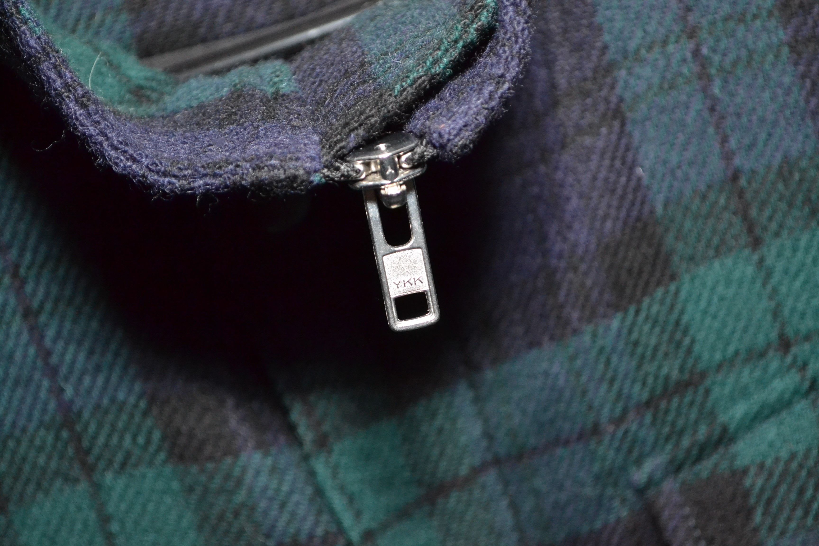 Oliver Spencer Oliver Spencer Woolen 40 size Plaid High Neck Jacket Size US L / EU 52-54 / 3 - 4 Thumbnail