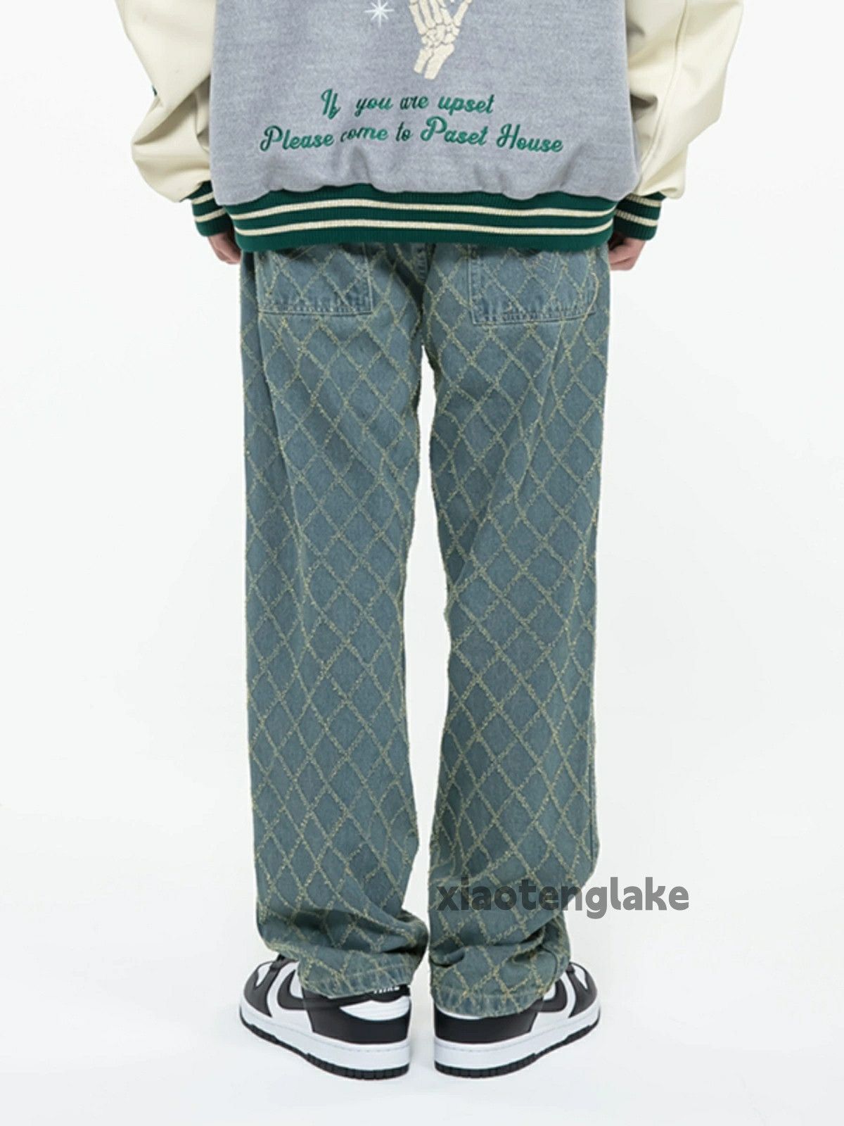 Jean × Vintage washed faded loose baggy skate hiphop utility jeans Size US 32 / EU 48 - 2 Thumbnail