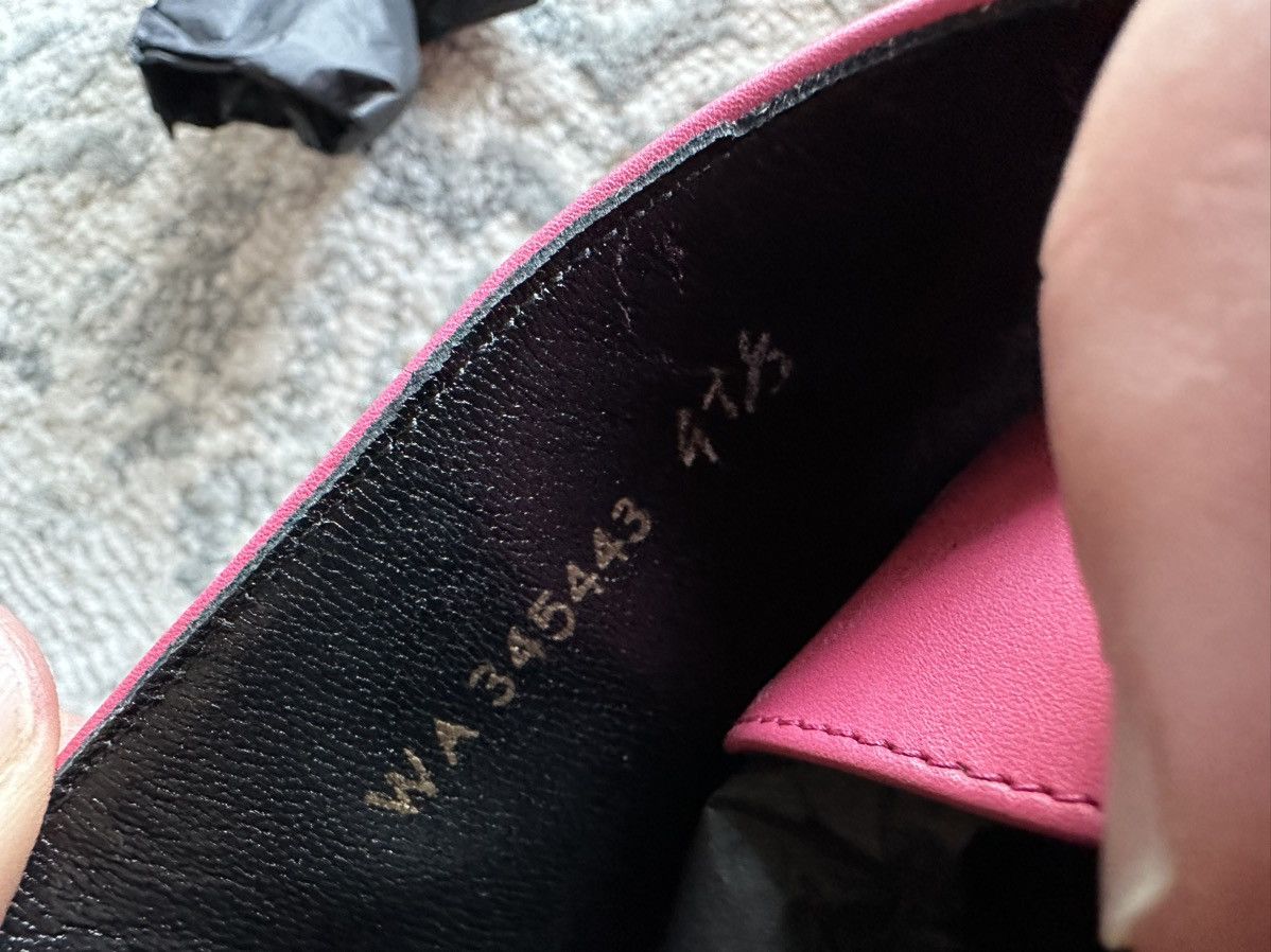 Saint Laurent Paris Grail SS14 Saint Laurent Duckies Pink double buckle Hedi Size US 8.5 / EU 41-42 - 21 Thumbnail