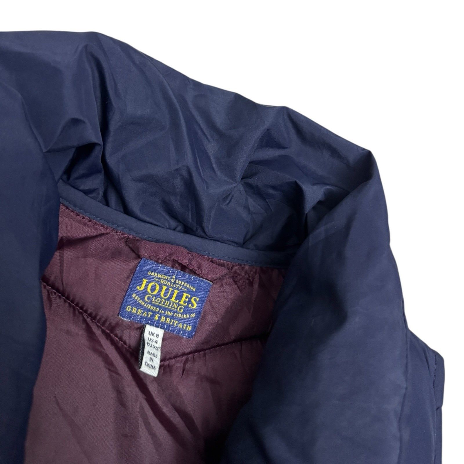 Other JOULES Luxury Blue Equestrian Winter Puffer Vest Size 4 Size S / US 4 / IT 40 - 8 Thumbnail