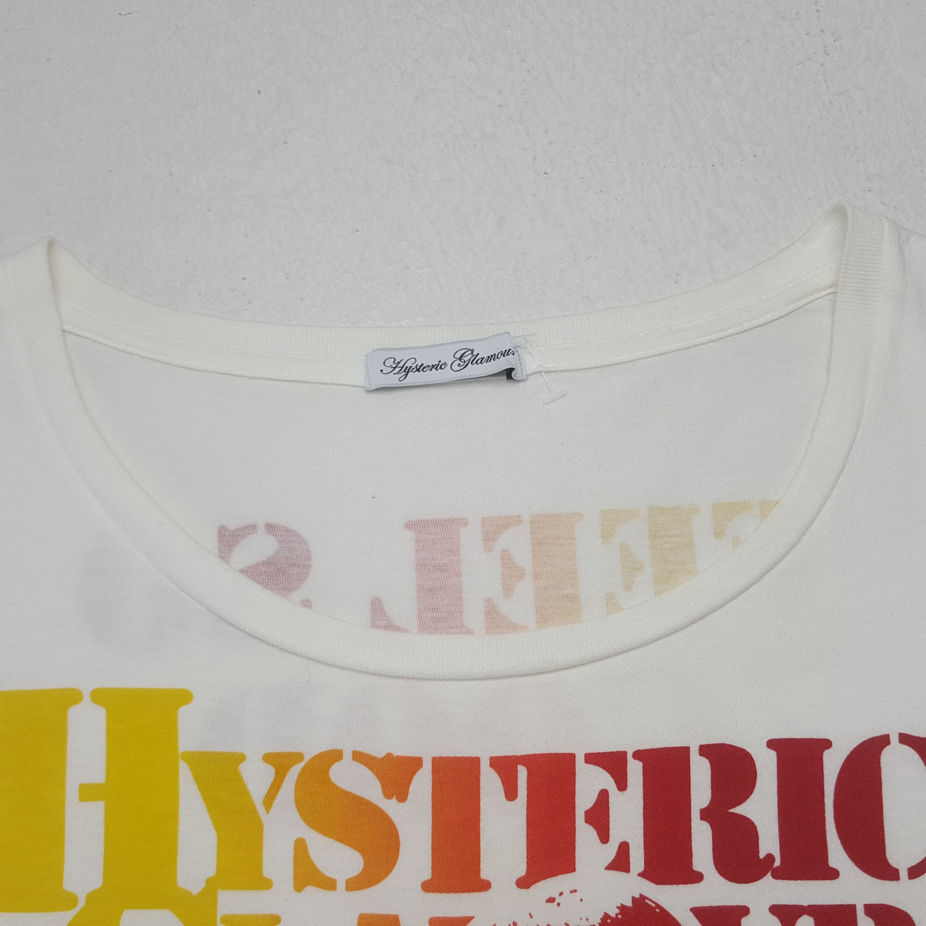 Hysteric Glamour × Japanese Brand × Vintage Vintage Hysteric Glamour Tshirt Size XS / US 0-2 / IT 36-38 - 5 Thumbnail