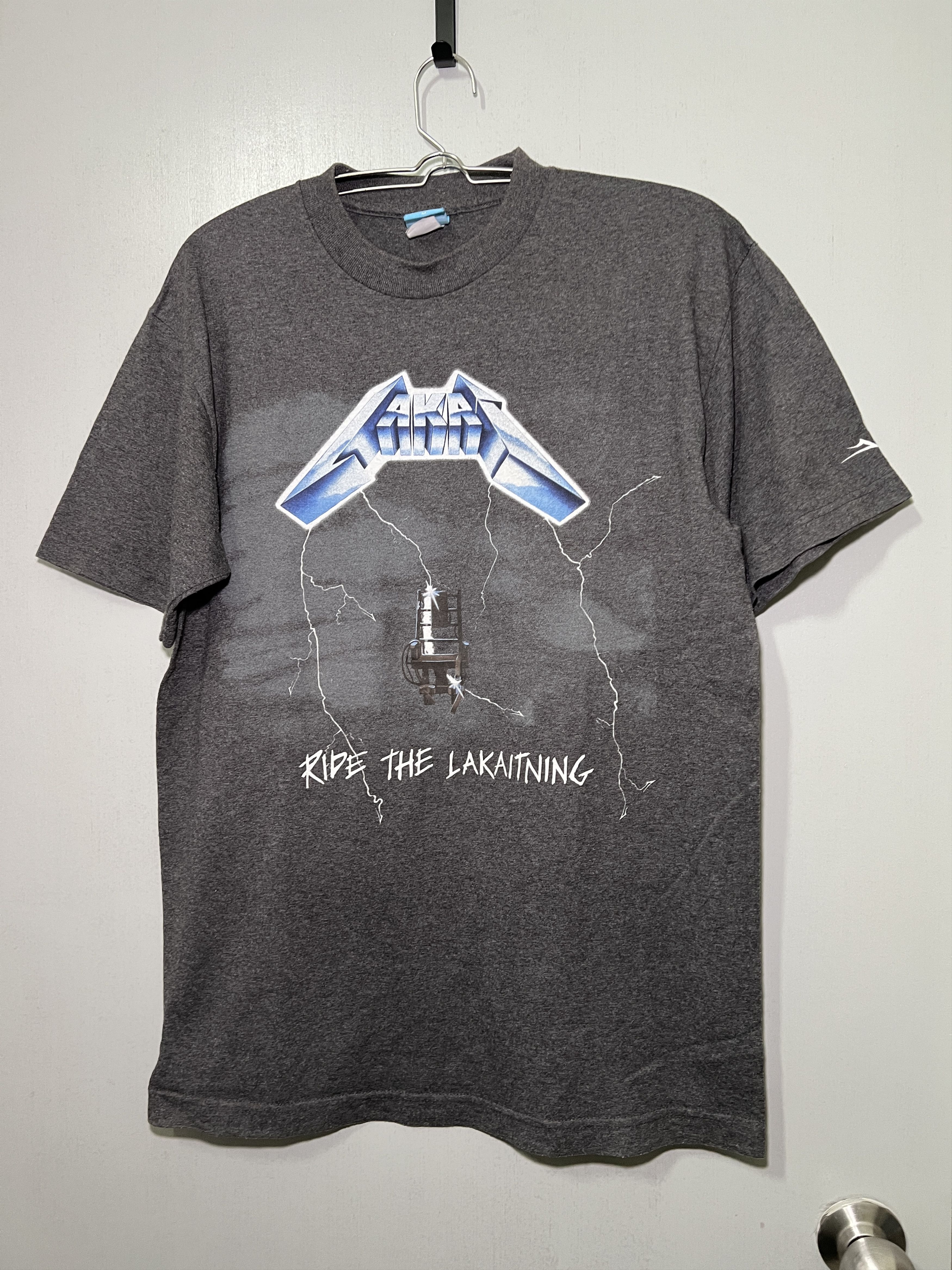Lakai × Metallica × Vintage Vintage LAKAI Parody Metallica Light The Lighting Tee Size US M / EU 48-50 / 2 - 1 Thumbnail