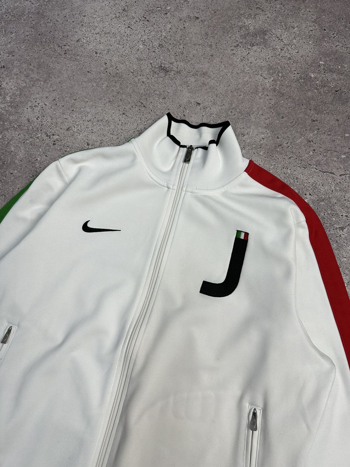 Nike × Vintage Vintage Nike Juventus Blokecore Logo Track Jacket Y2K Drill Size US M / EU 48-50 / 2 - 5 Thumbnail