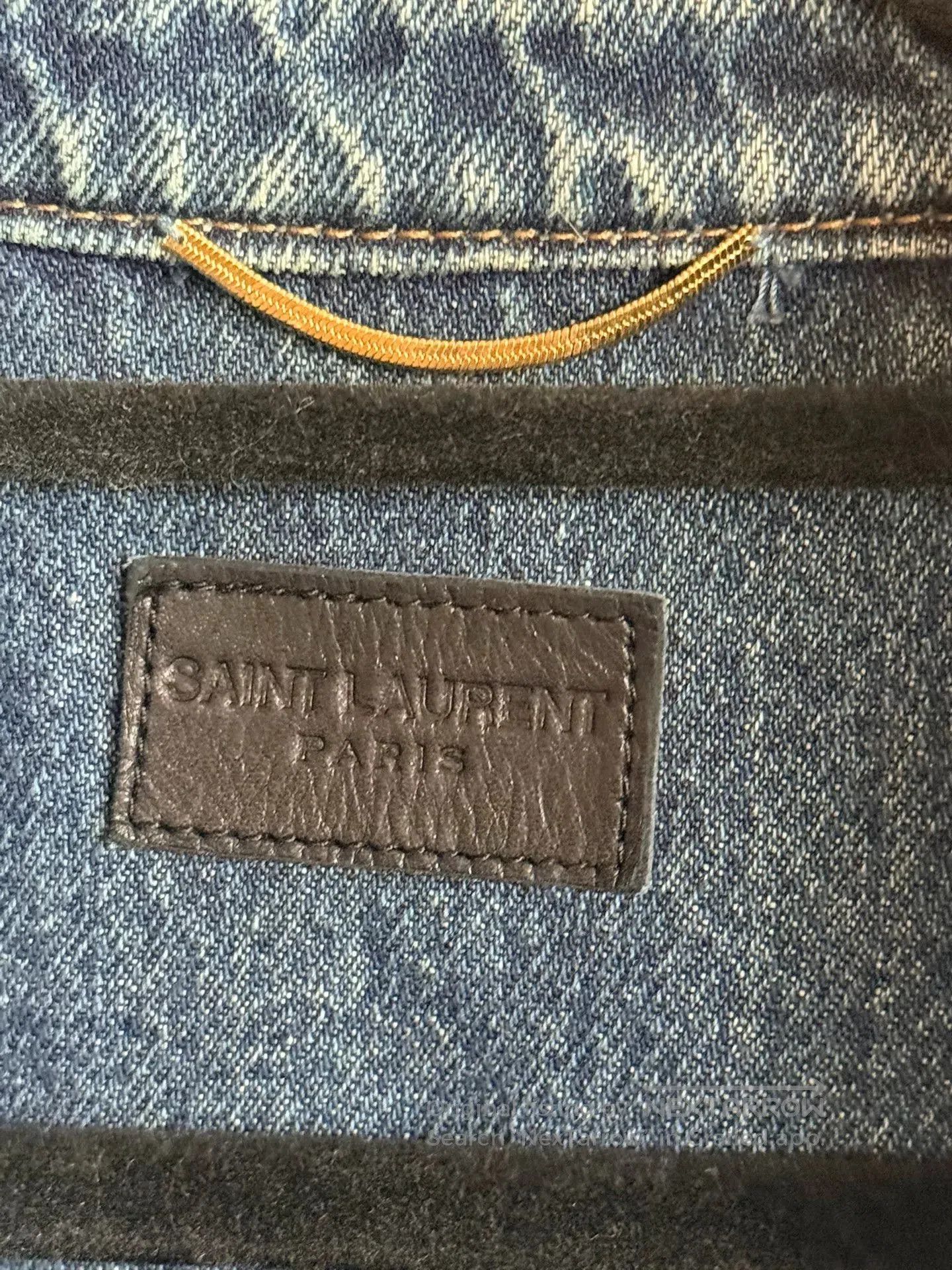 Saint Laurent Paris Saint Laurent SLP Denim Jacket. Size M / US 6-8 / IT 42-44 - 3 Thumbnail