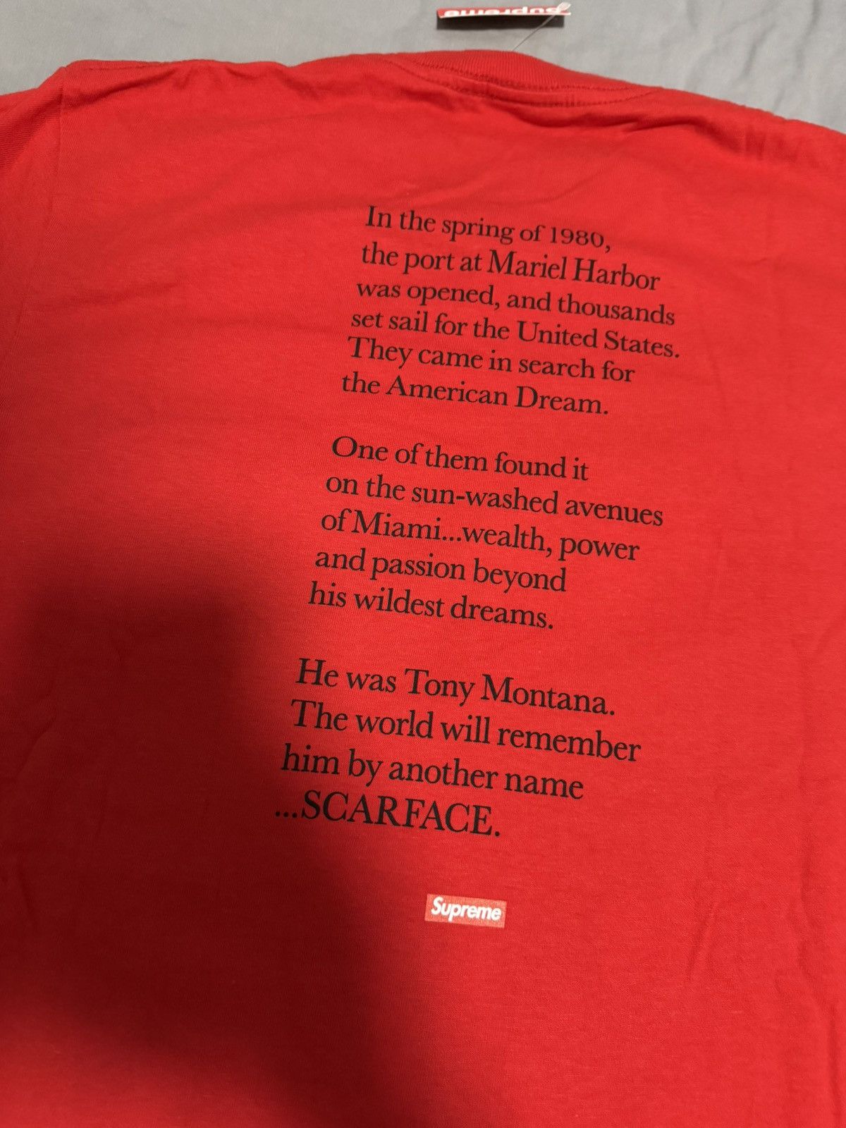 Supreme Supreme scarface split tee T-shirt Size US M / EU 48-50 / 2 - 5 Thumbnail
