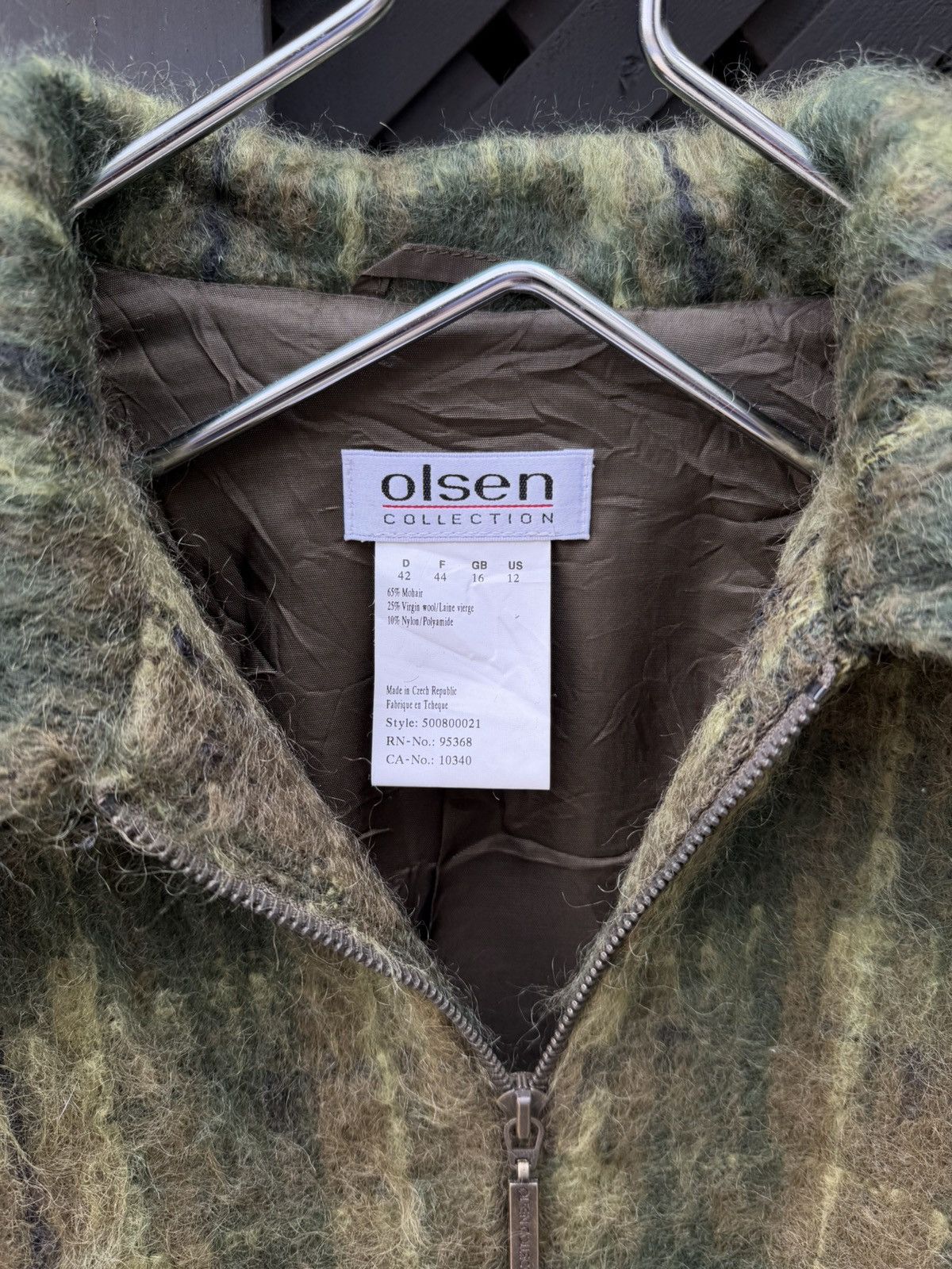Vintage Vintage Mohair Plaid Jacket Size US M / EU 48-50 / 2 - 5 Thumbnail