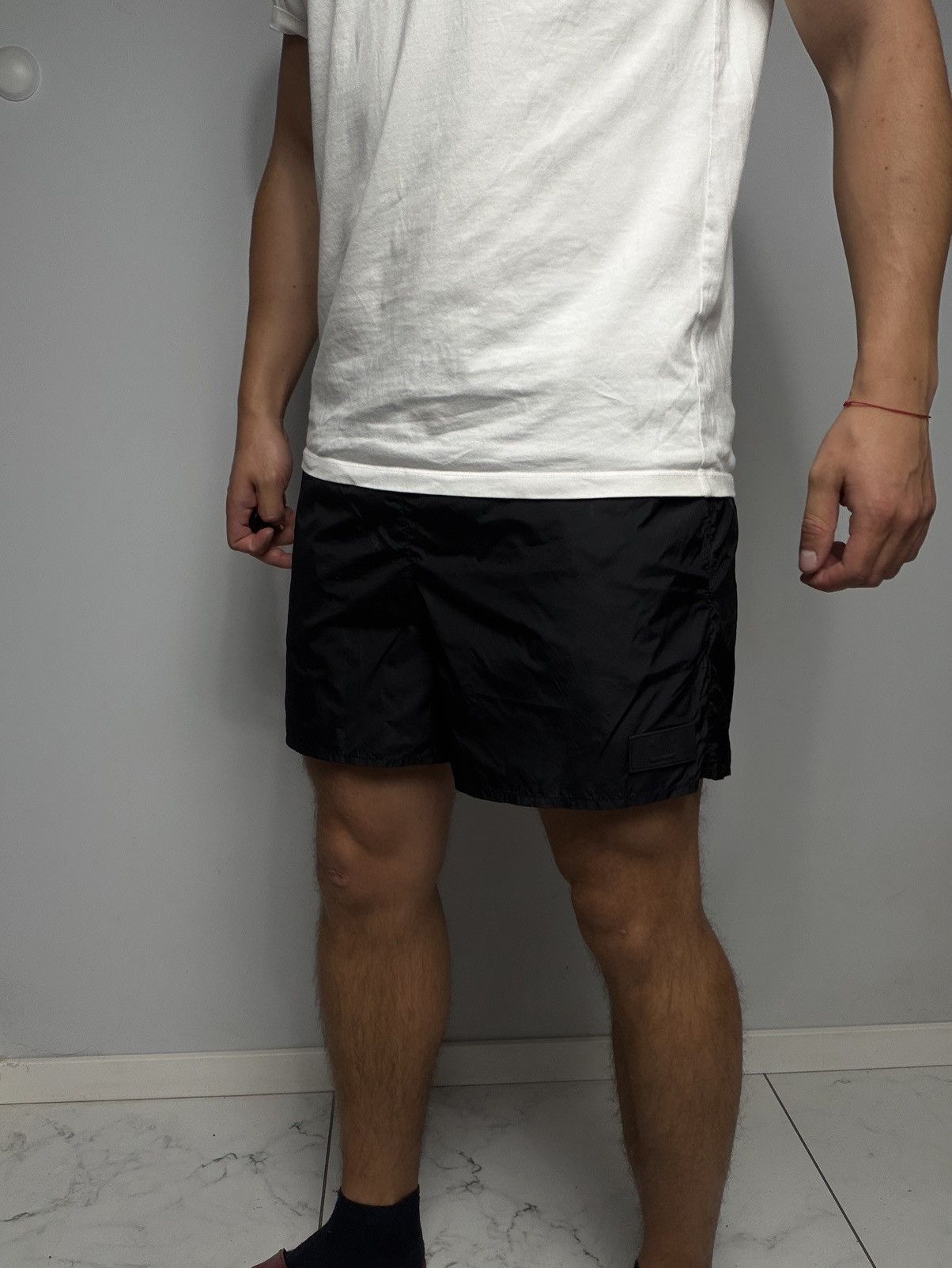Acne Studios Acne Studios Perry Nylon Swimwear Shorts Face Logo Mens Size US 30 / EU 46 - 1 Thumbnail
