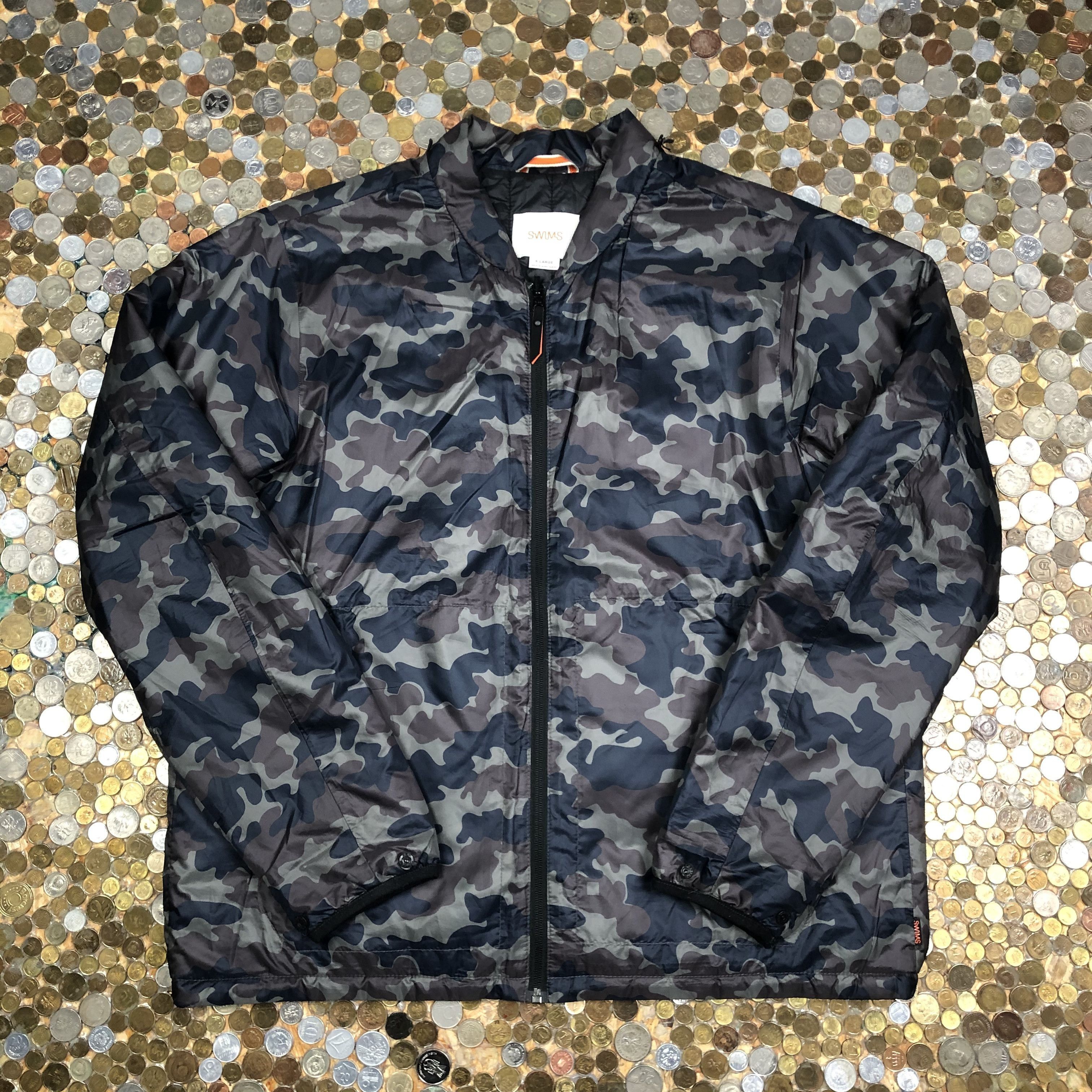 Vintage SWIMS military camouflage zip jacket 90s Primaloft Size US L / EU 52-54 / 3 - 5 Thumbnail