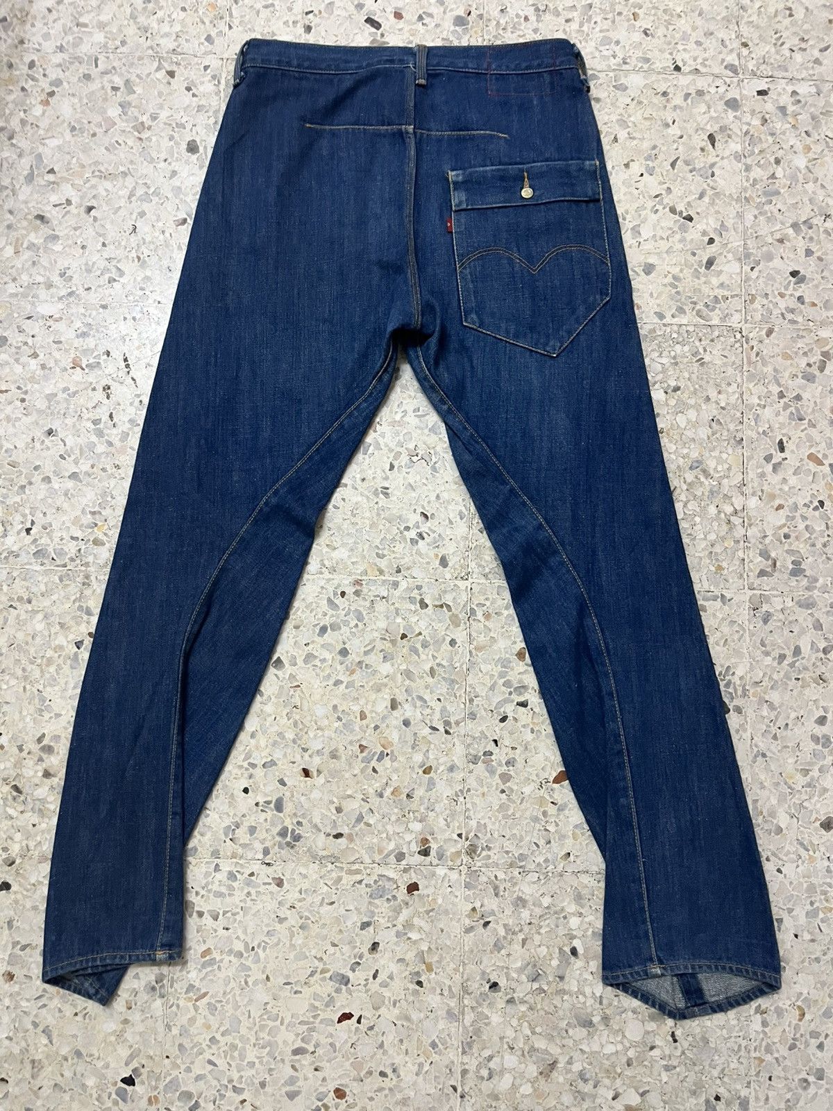 Levi's ARCHIVE Levi's RED 1st Gen 2000 Twisted Leg Denim Size US 30 / EU 46 - 13 Thumbnail