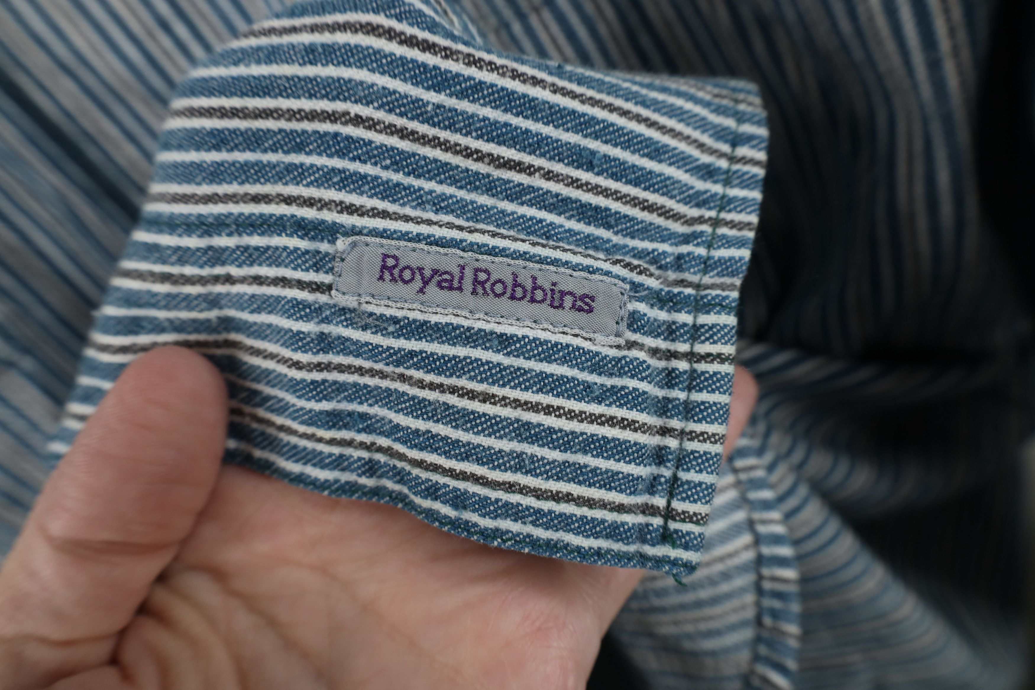 Royal Robbins Vintage 90s Royal Robbins Flannel Collared Button Shirt Size US XL / EU 56 / 4 - 7 Thumbnail
