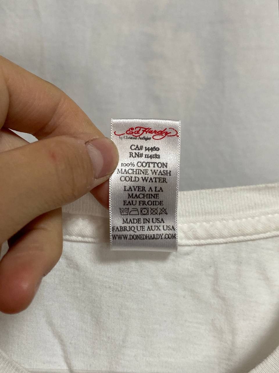 Ed Hardy 👕 Ed Hardy by Christian Audigier Graphic Tee Size US L / EU 52-54 / 3 - 8 Thumbnail
