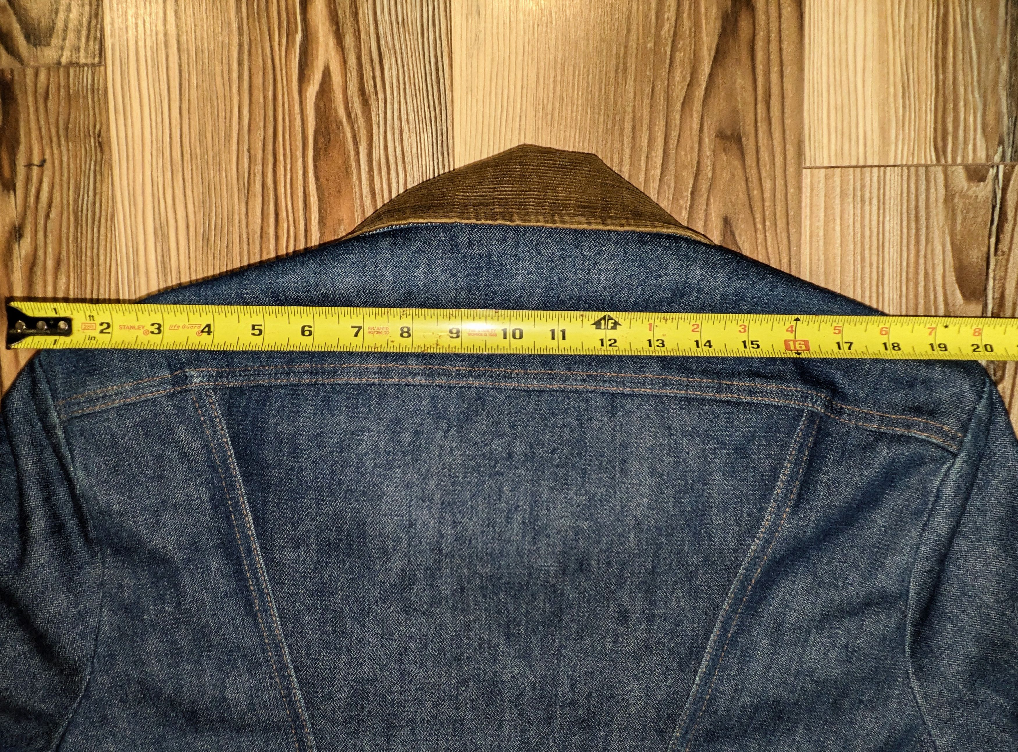 Vintage 1980's Wrangler Storm Rider Lined Denim Jacket Size US L / EU 52-54 / 3 - 6 Thumbnail