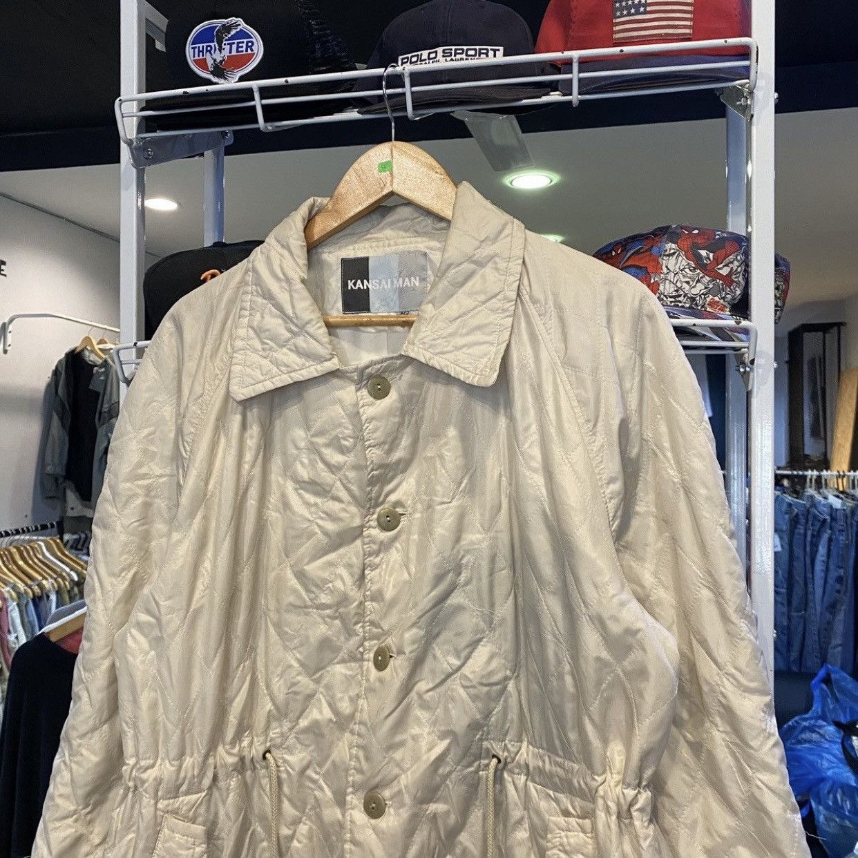 Kansai Yamamoto Kansai Man Quilted Oversize Jacket Vintage Japanese Designer Size US M / EU 48-50 / 2 - 4 Thumbnail