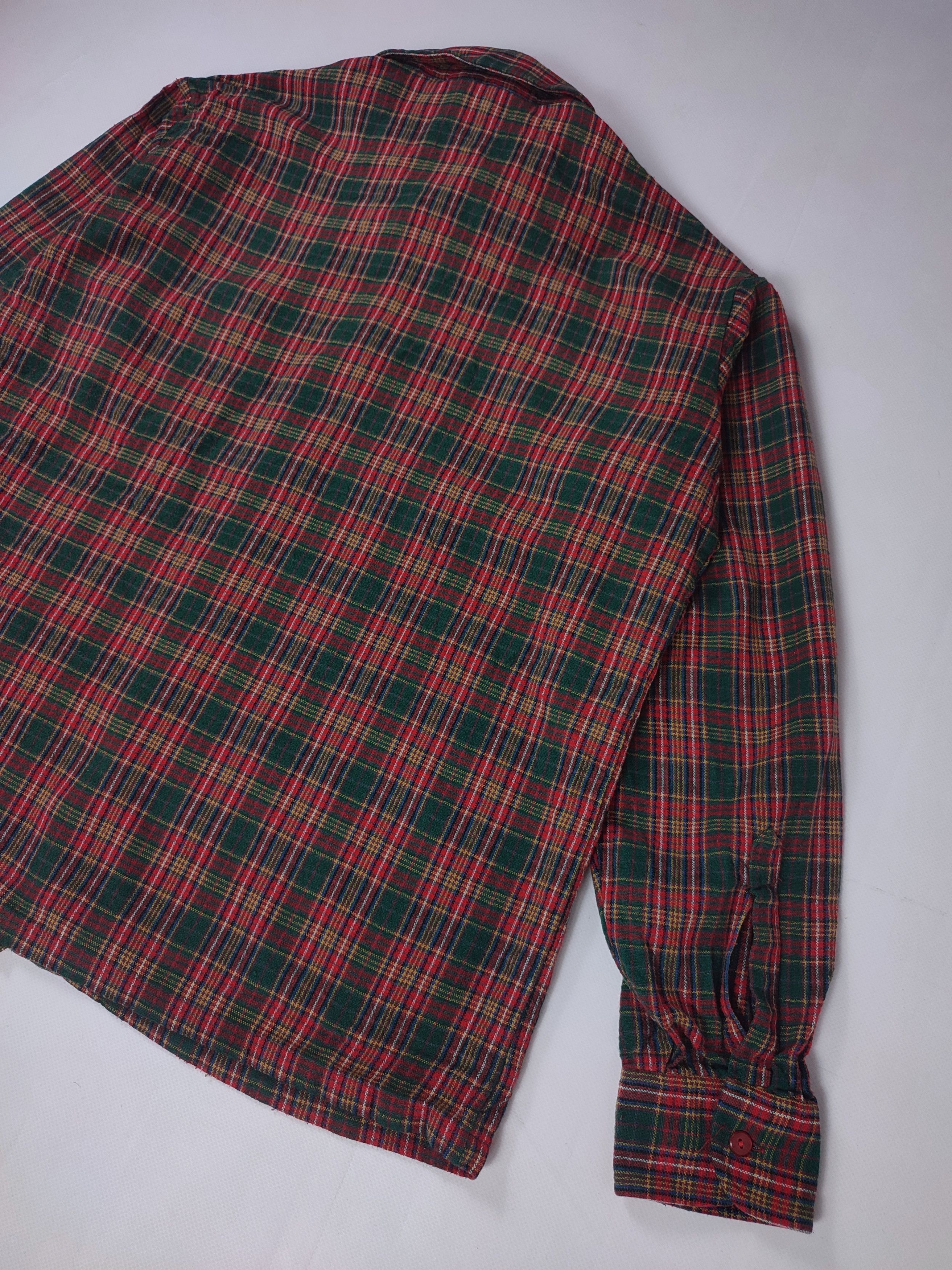 Flannel Vintage Wool 70's flannel shirt Size US S / EU 44-46 / 1 - 12 Thumbnail