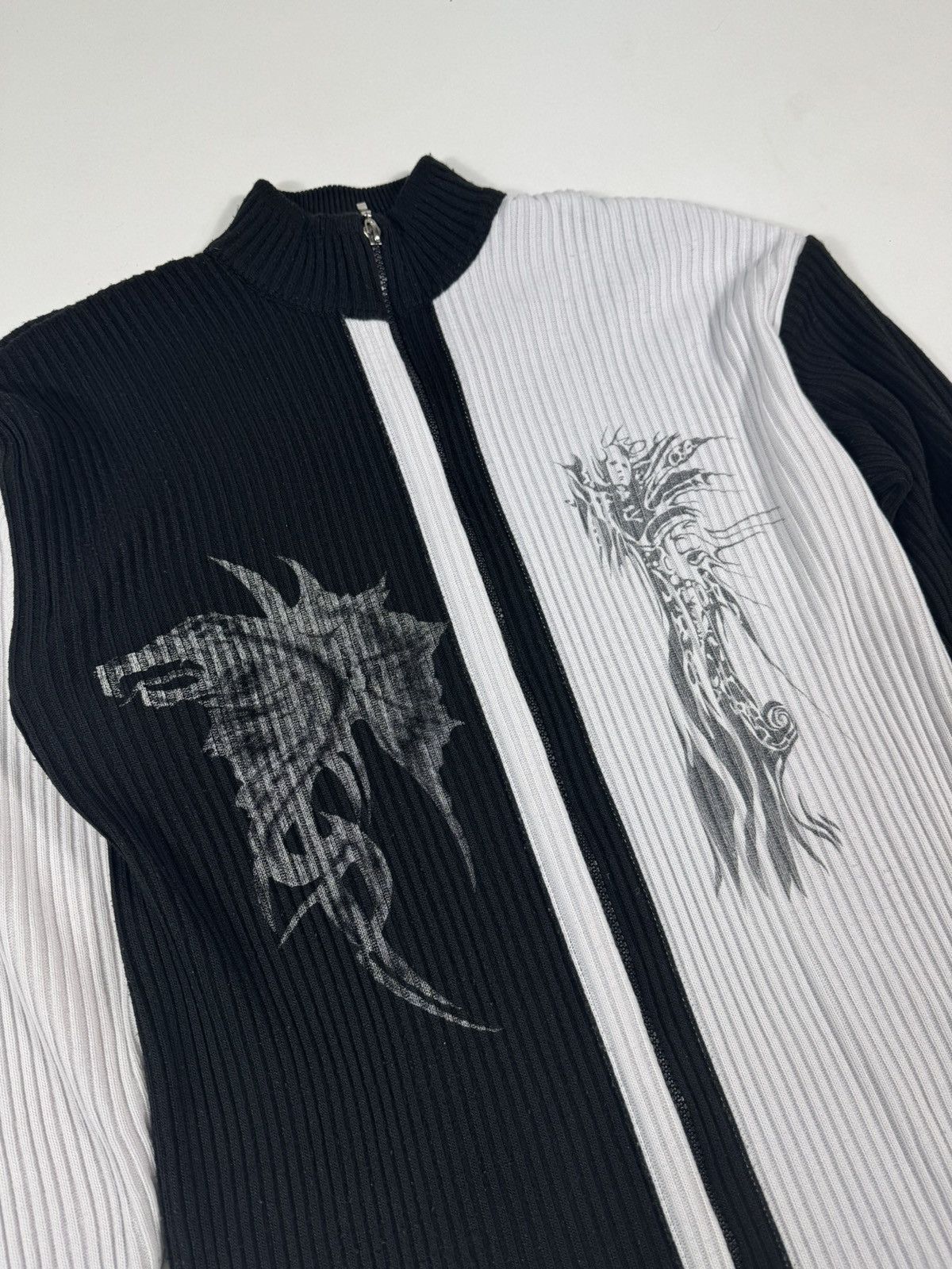 Designer × Vintage vintage sweater japanese brand print dragons Size US XL / EU 56 / 4 - 2 Thumbnail