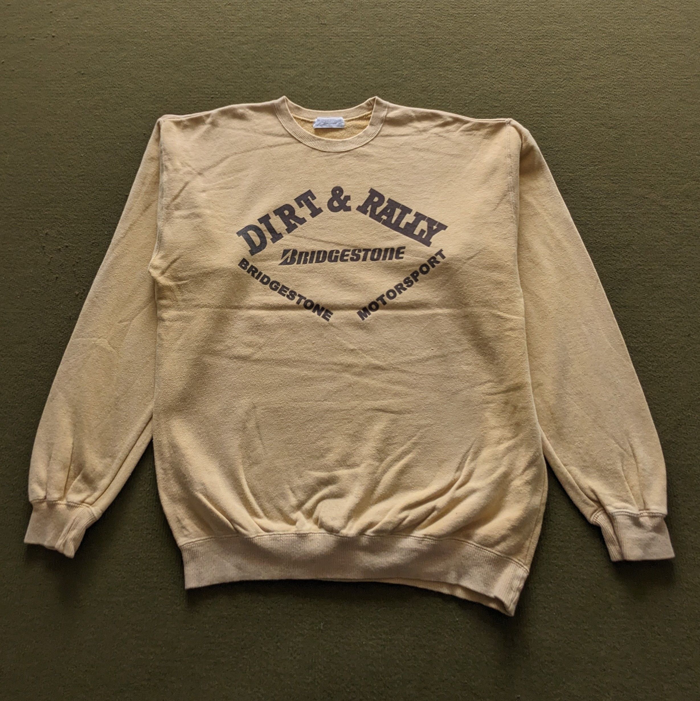 Honda Vintage BRIDGESTONE Motorsports X HONDA Sweatshirt Size US M / EU 48-50 / 2 - 1 Thumbnail