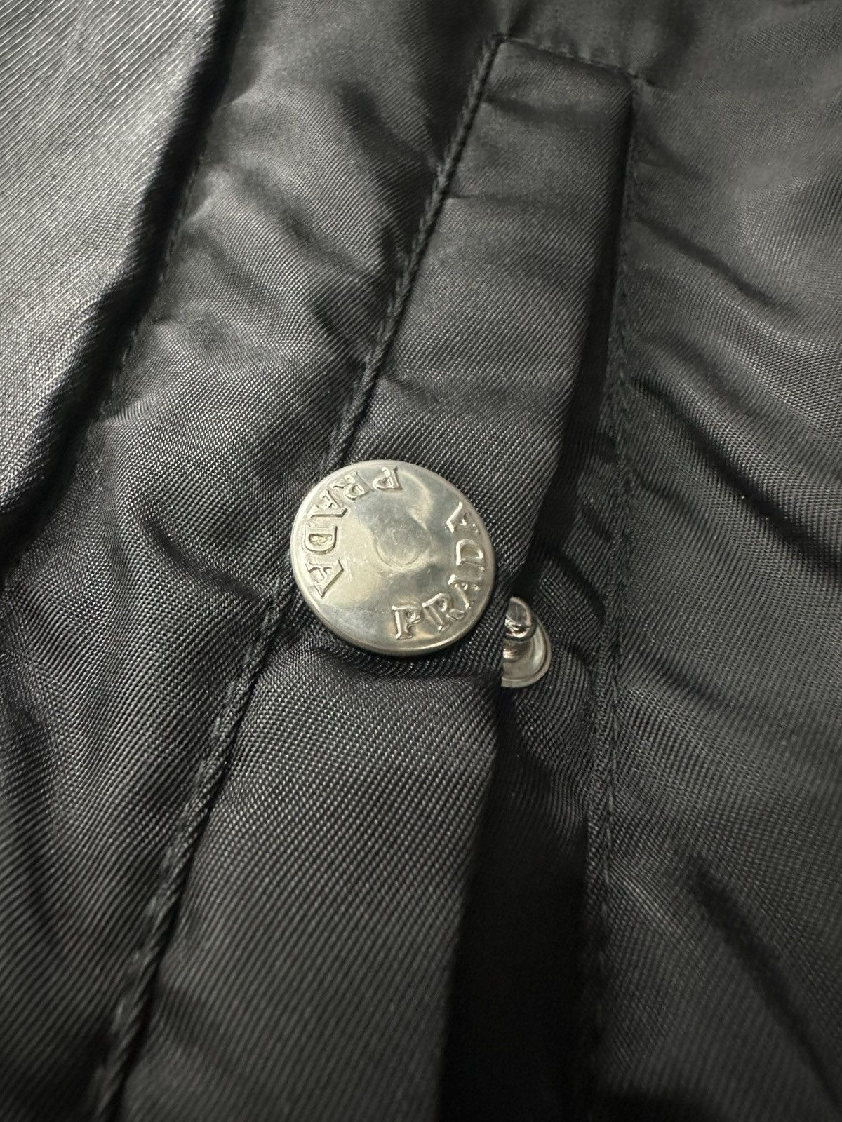 Prada Prada - 90s Vintage Zip-Up Nylon Bomber Jacket Hard to Find Size US M / EU 48-50 / 2 - 13 Thumbnail