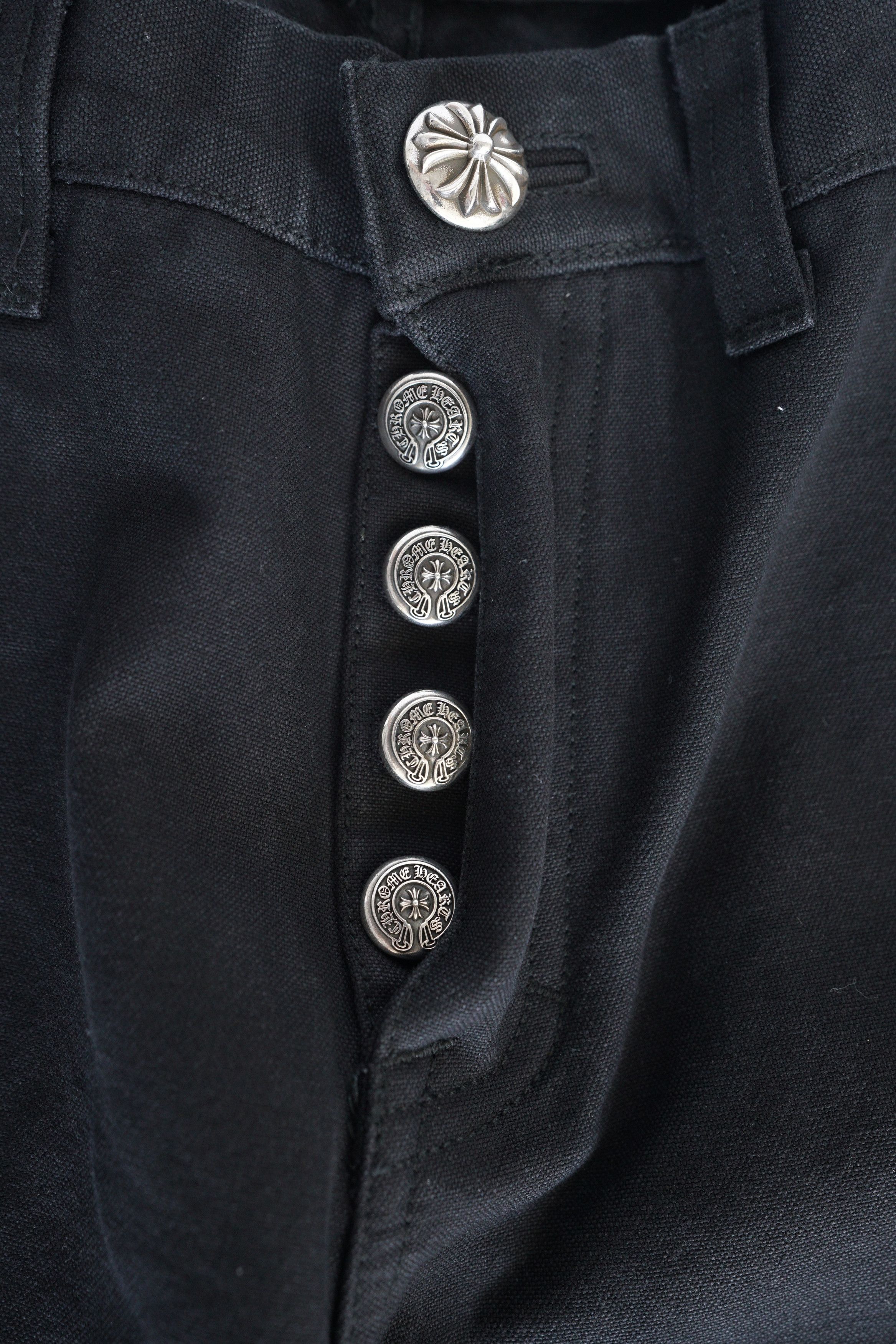 Chrome Hearts Chrome Hearts Cross Patch Double Knee Carpenter Pants - 34 Size US 34 / EU 50 - 7 Thumbnail