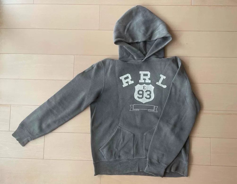 RRL Ralph Lauren vintage rrl 93 shield graphic hoodie Size US M / EU 48-50 / 2 - 1 Thumbnail