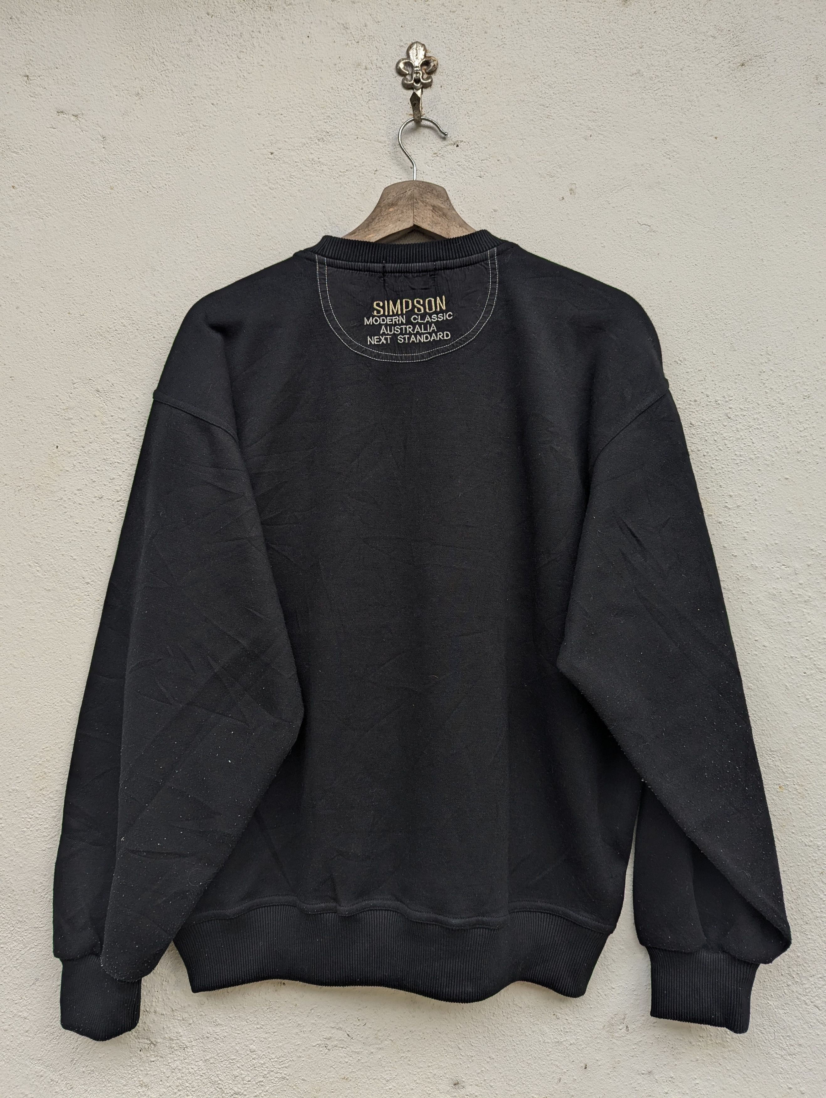 The Simpsons × Vintage SIMPSON MODERN CLASSIC SWEATSHIRT Size US L / EU 52-54 / 3 - 6 Thumbnail