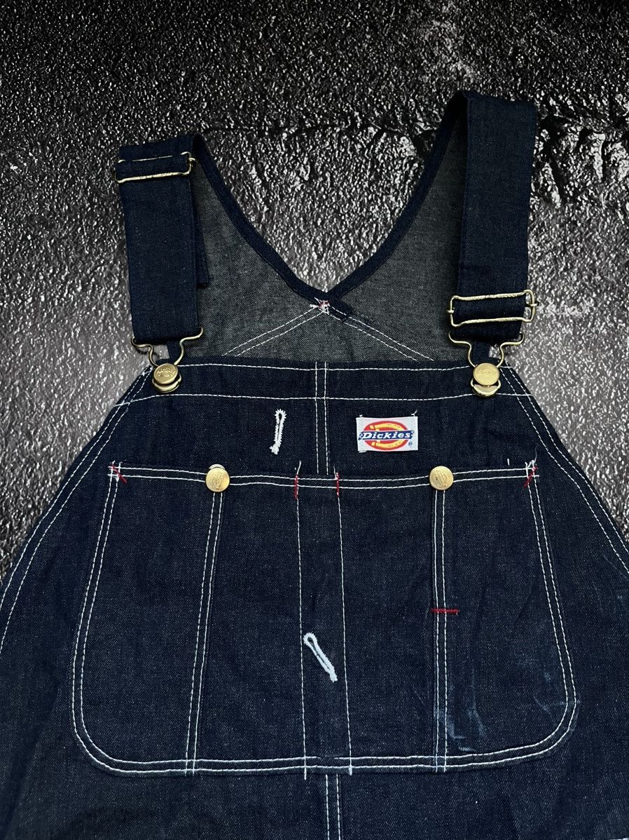 Dickies Vintage Dickies Cropped Overalls Blue Denim Size US 34 / EU 50 - 6 Thumbnail