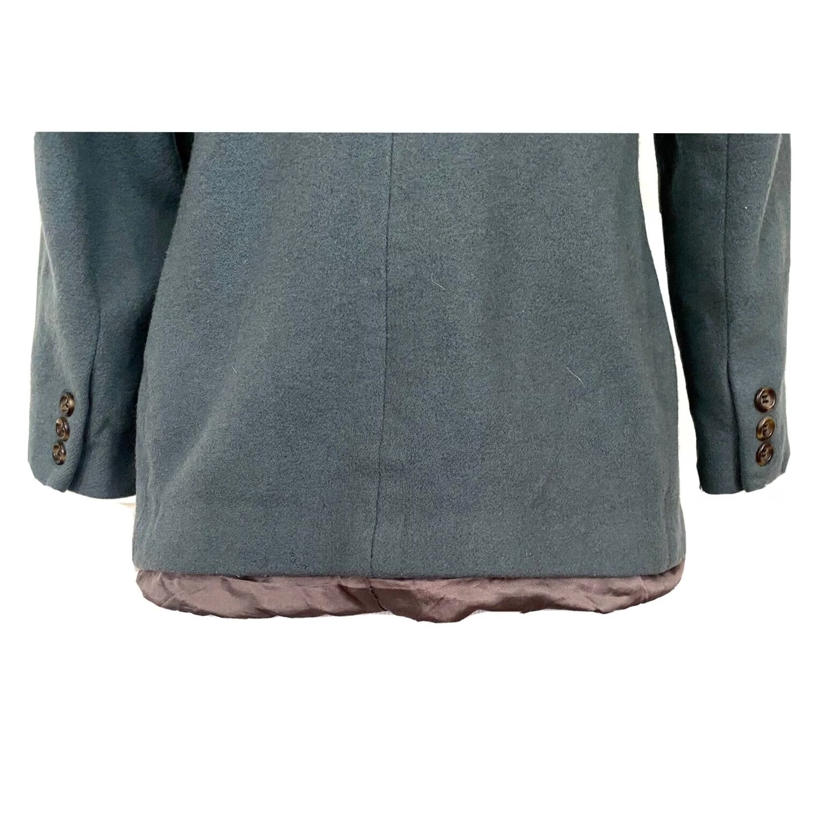 Vintage VINTAGE L.L. Bean Blazer Jacket Wool Cashmere Bluish Gray Women’s 4P Size S / US 4 / IT 40 - 5 Thumbnail