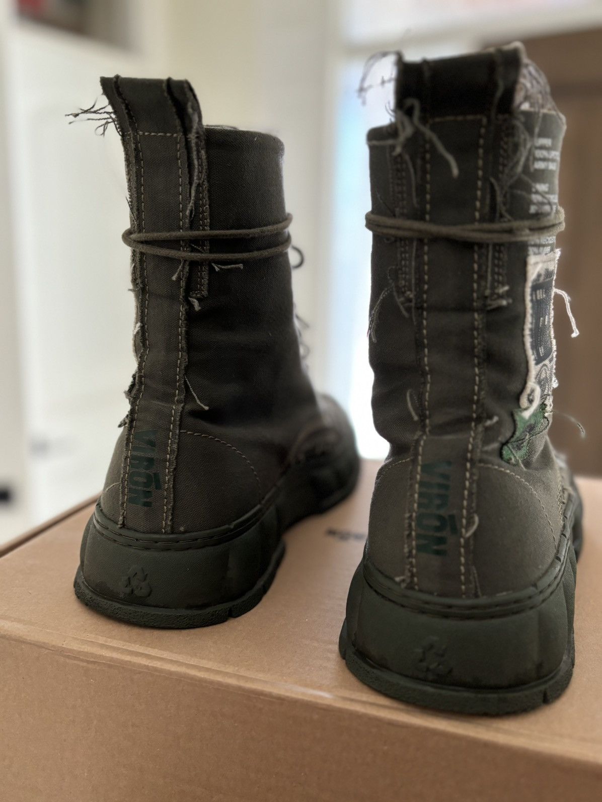 VIRON Viron 1992 Military Surplus Boots Size US 8 / EU 41 - 4 Thumbnail