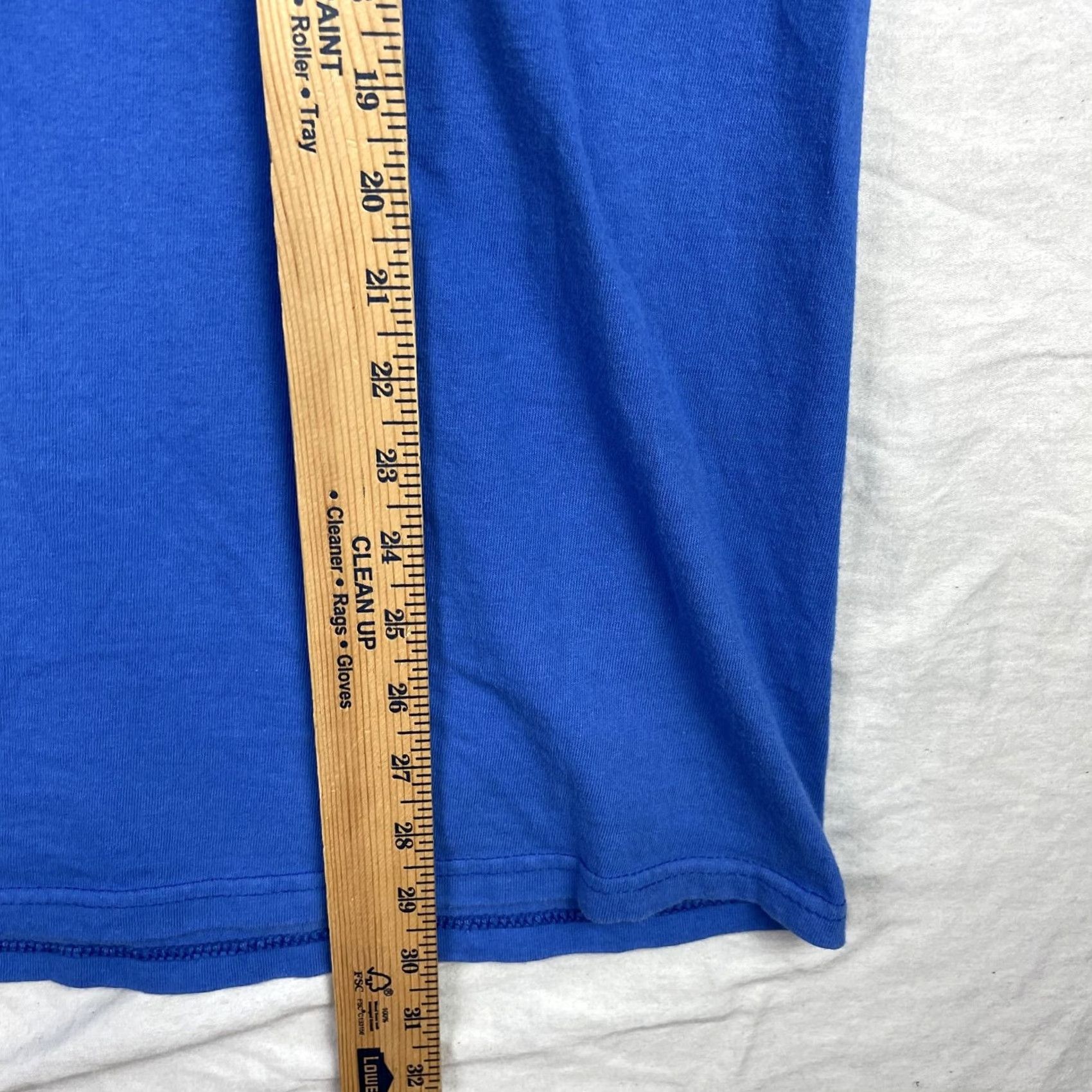 DC Comics VINTAGE DC Superman Shirt Mens Medium Blue Embroidered S Shield Logo Tee Size US M / EU 48-50 / 2 - 7 Thumbnail