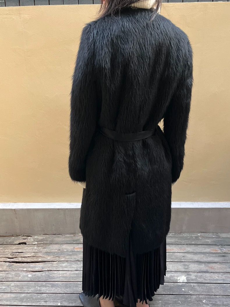 Maison Margiela Maison Margiela Alpaca fur coat Size M / US 6-8 / IT 42-44 - 6 Thumbnail