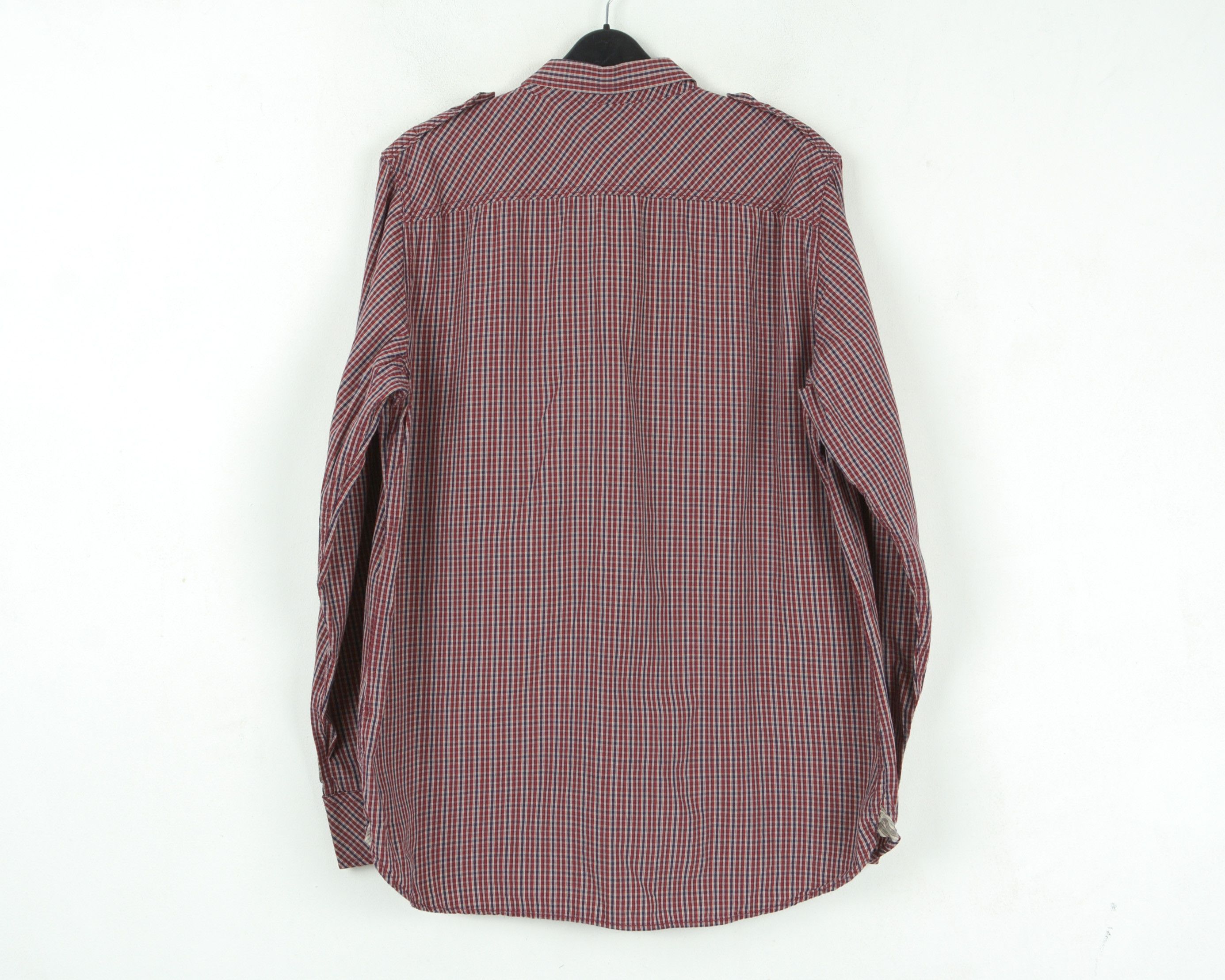 Marlboro MARLBORO CLASSICS Shirt Check Plaid Cotton Long Sleeved Size US L / EU 52-54 / 3 - 7 Thumbnail