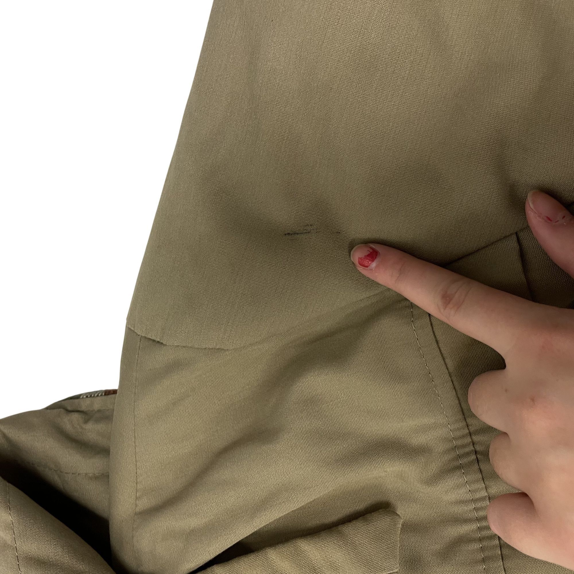 Other Vtg MOD Khaki INSULATED Winter Coat Flannel Jacket Size US L / EU 52-54 / 3 - 16 Thumbnail