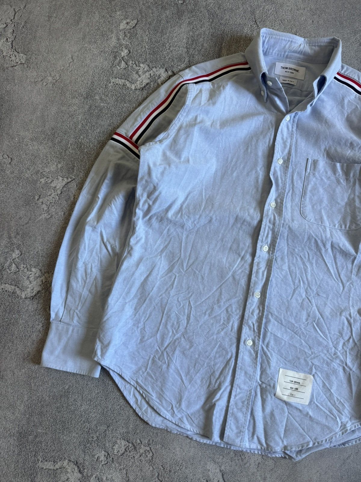 Thom Browne Thom Browne 2/M button up shirt long sleeve old money Size US M / EU 48-50 / 2 - 8 Thumbnail