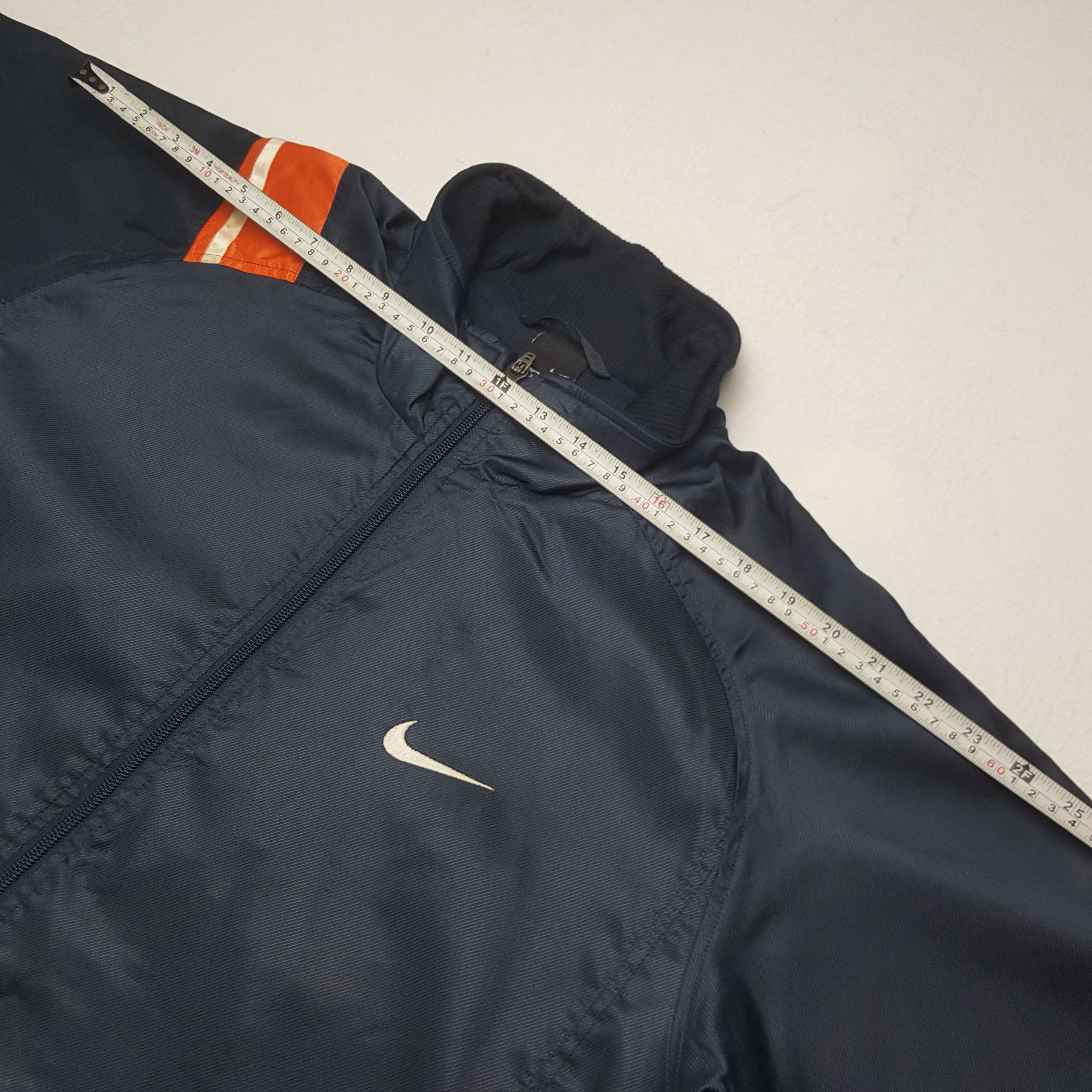 Nike × Vintage Vintage Nike American Sportwear Big Swoosh Jacket C281N11 Size US XL / EU 56 / 4 - 5 Thumbnail