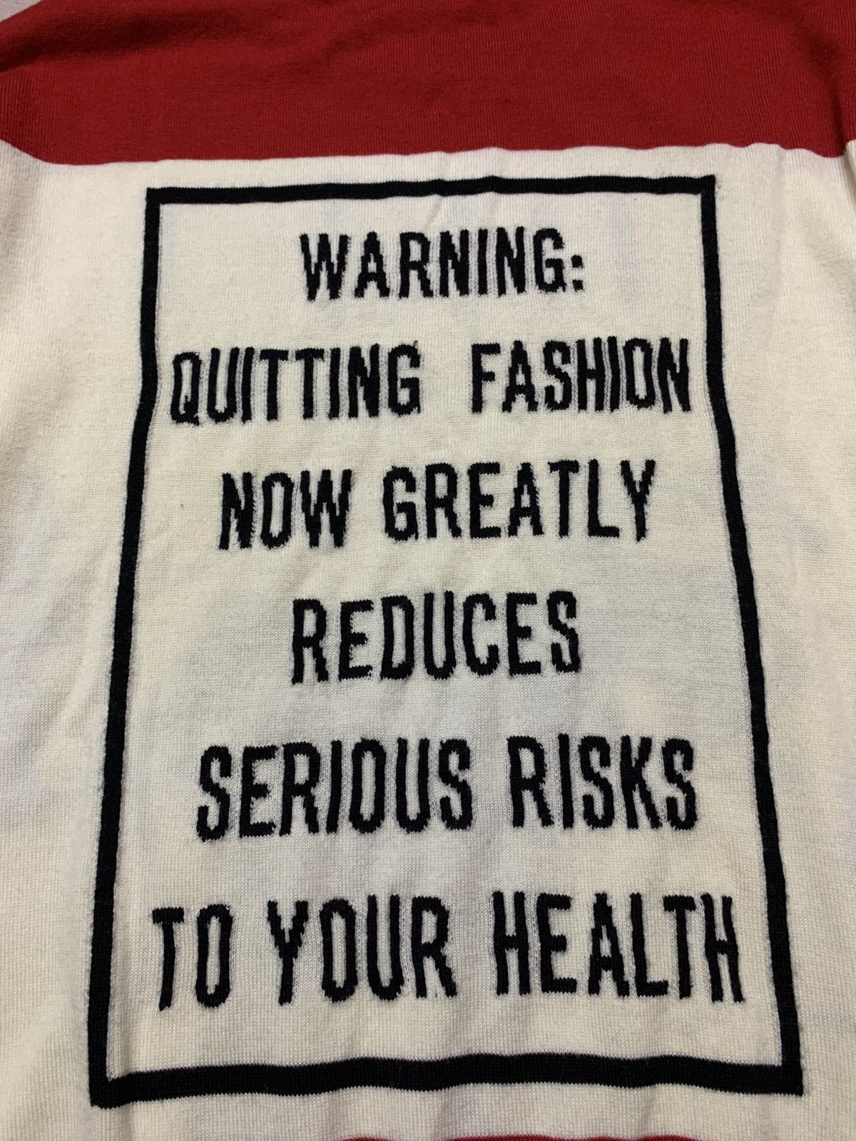 Moschino Moschino ‘Fashion Kills’ Sweatshirt Knit Size US M / EU 48-50 / 2 - 8 Thumbnail