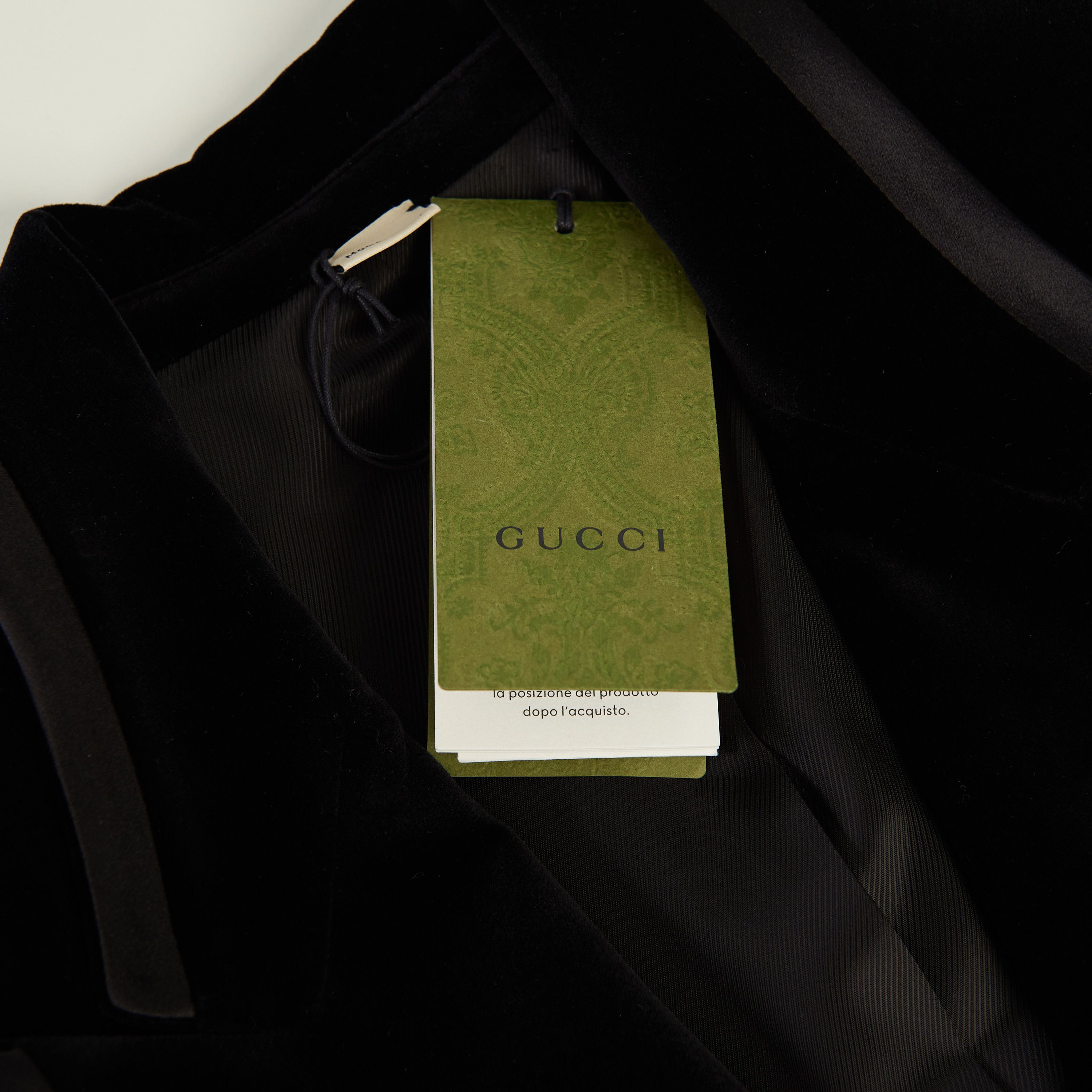 Gucci Single-breasted Velvet Jacket Size M / US 6-8 / IT 42-44 - 10 Thumbnail