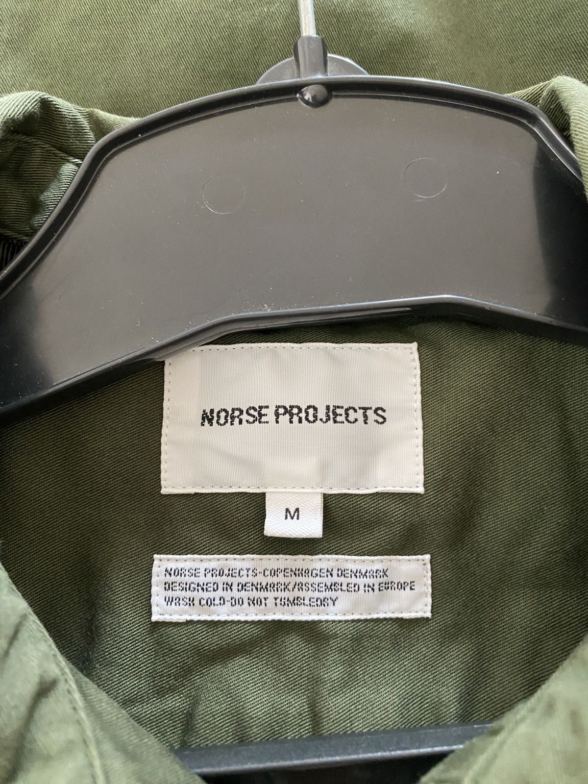 Norse Projects Norse Projects Jens Garment Dyed Twill Shirt Overshirt Size US M / EU 48-50 / 2 - 7 Thumbnail