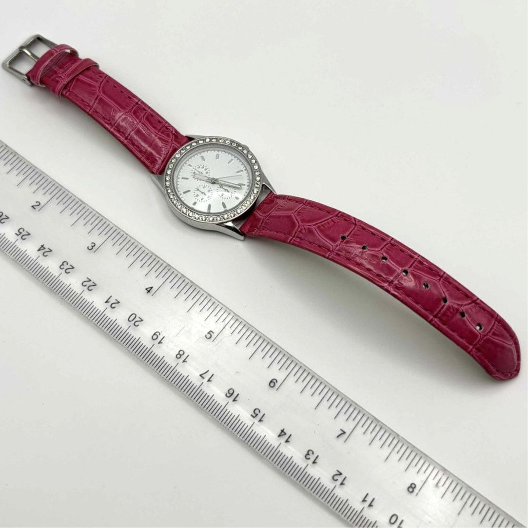 Other Pink & Silver Crystal Watch Size ONE SIZE - 4 Thumbnail