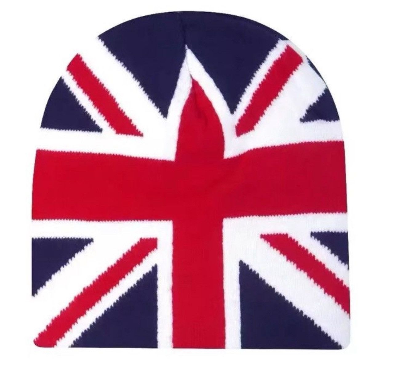 Japanese Brand British Beanie Hat Baby Blue Size ONE SIZE - 3 Thumbnail